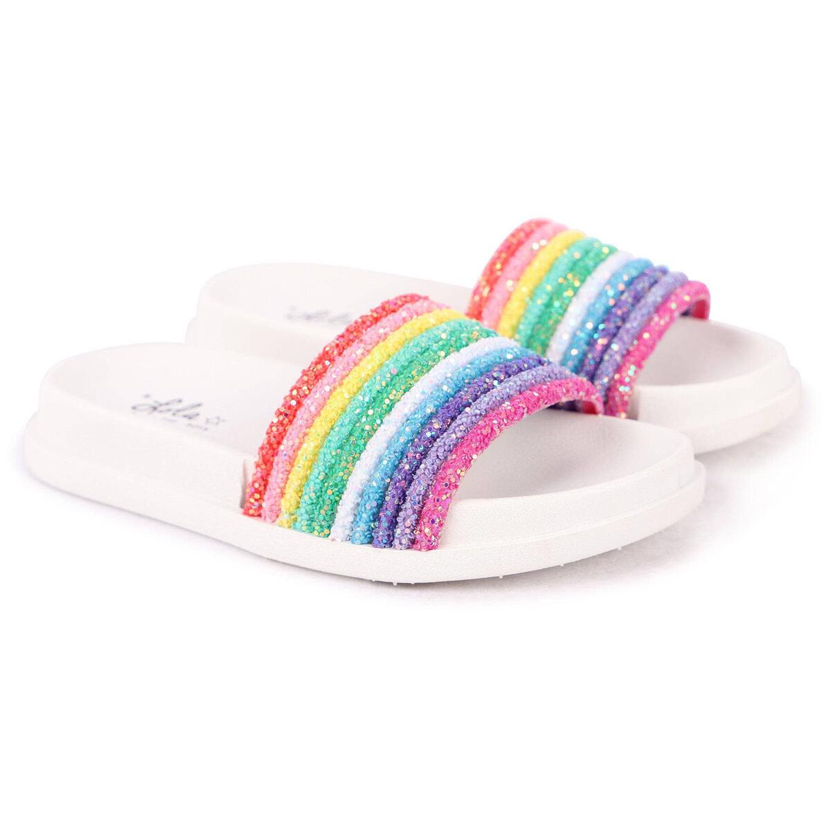 Glitter Rainbow Slides