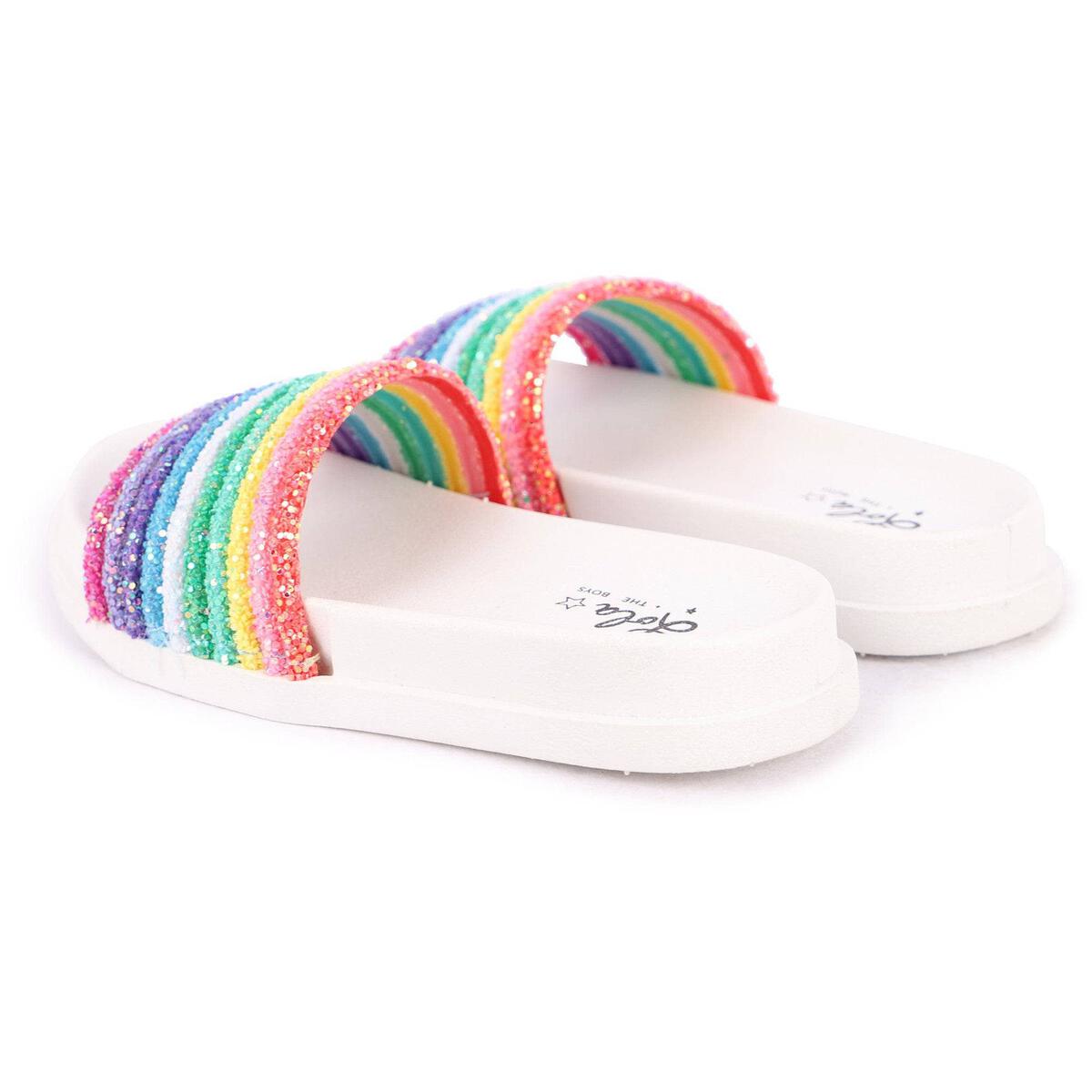 Glitter Rainbow Slides