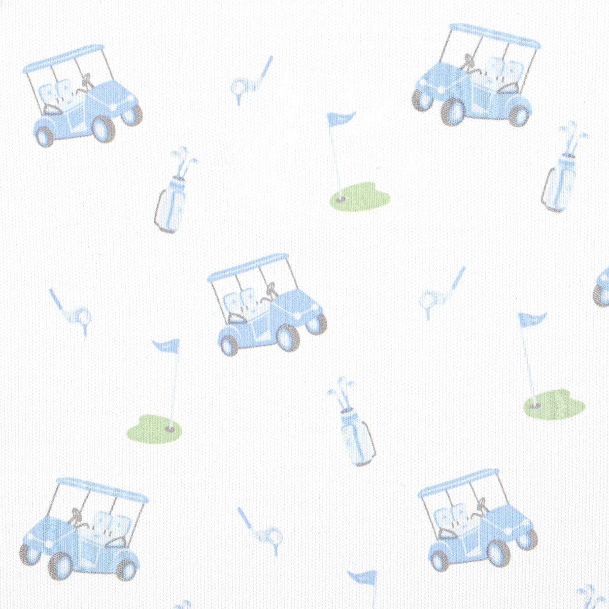 GOLF GAME – ZIPPER FOOTIE in Blue