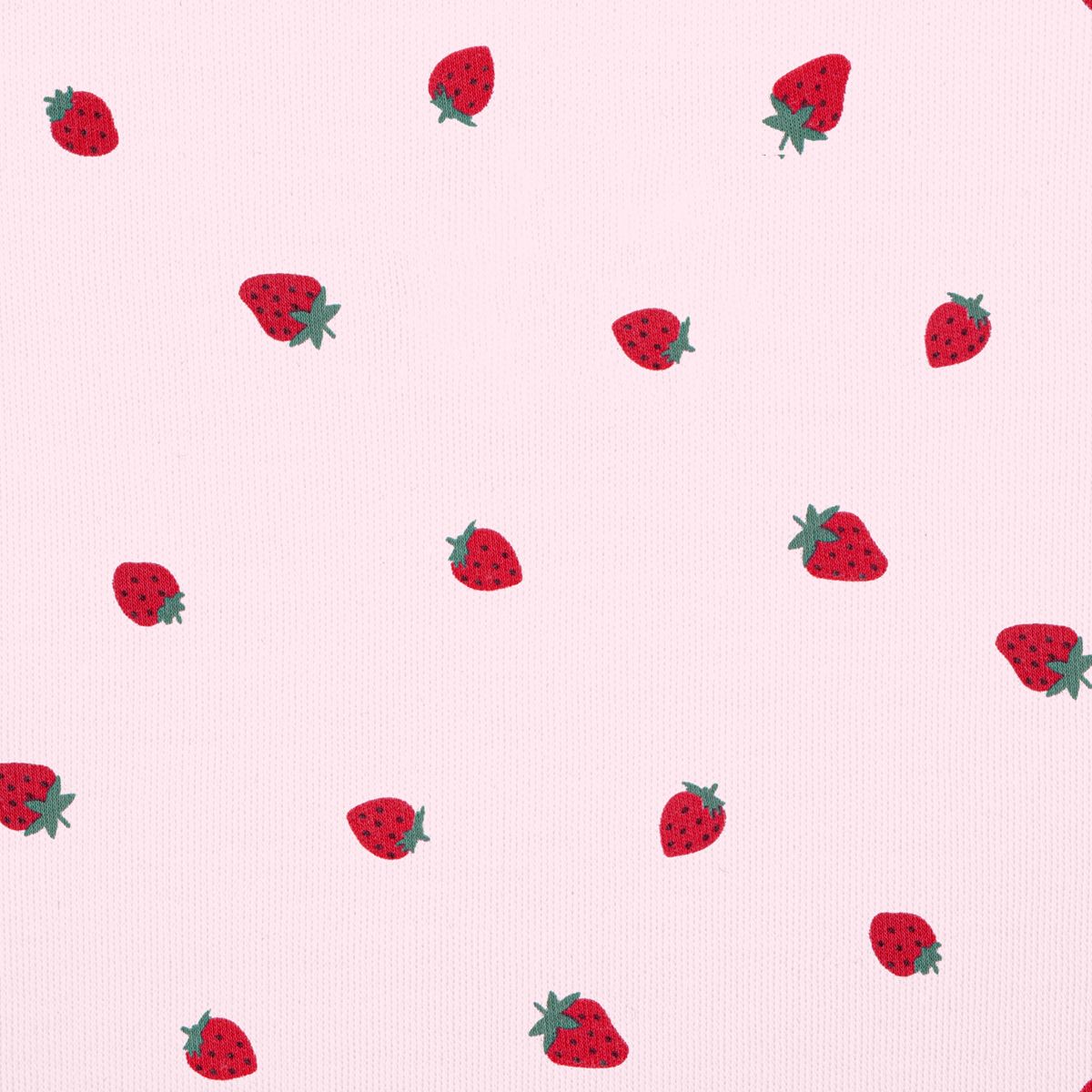 STRAWBERRIES – ZIPPER FOOTIE