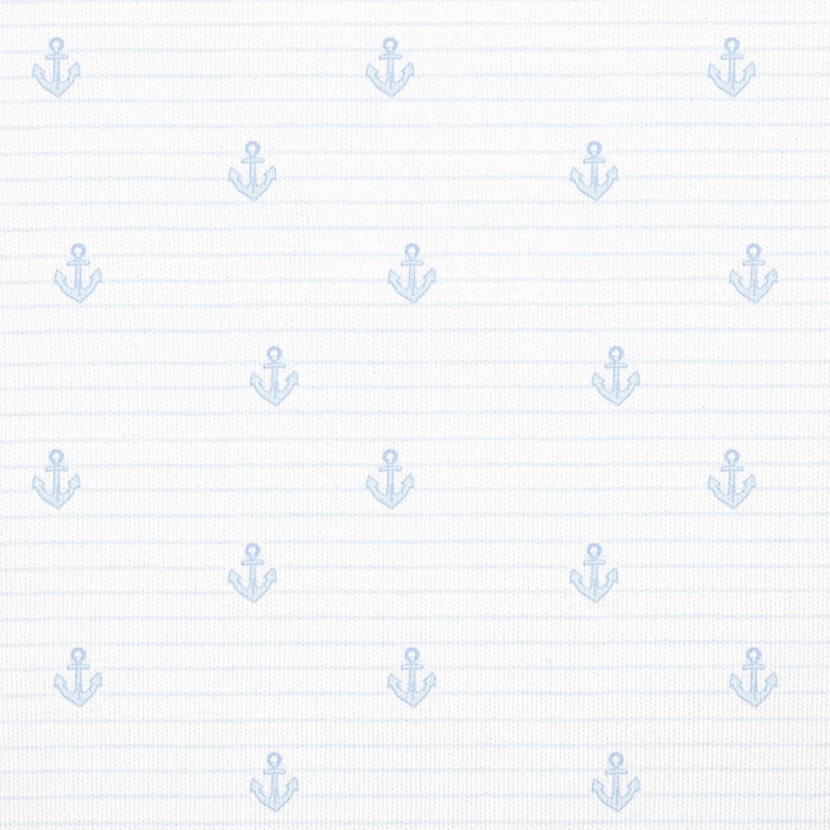 ANCHORS AND STRIPES – ZIPPER FOOTIE