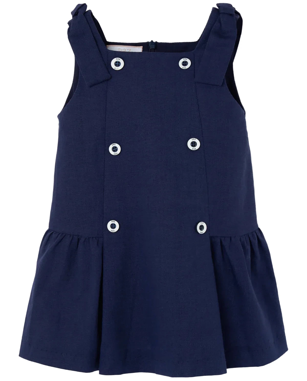Elsora Navy Blue Girls Dress