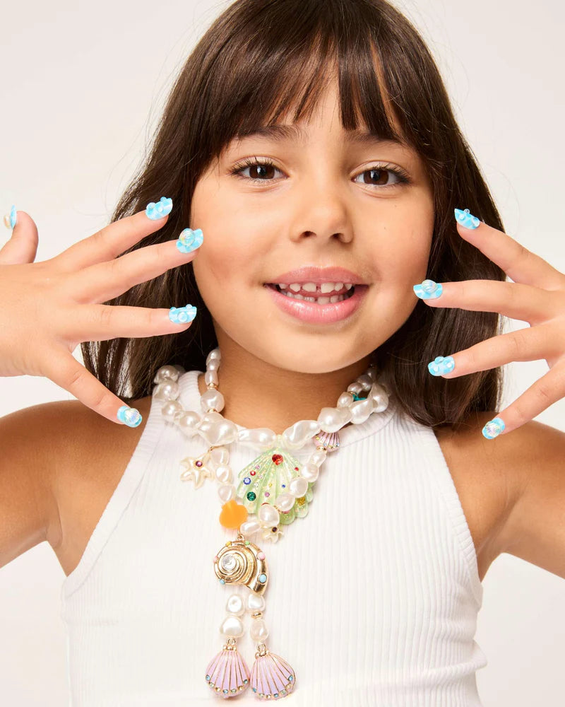 Mermaid Press On Nail Kit