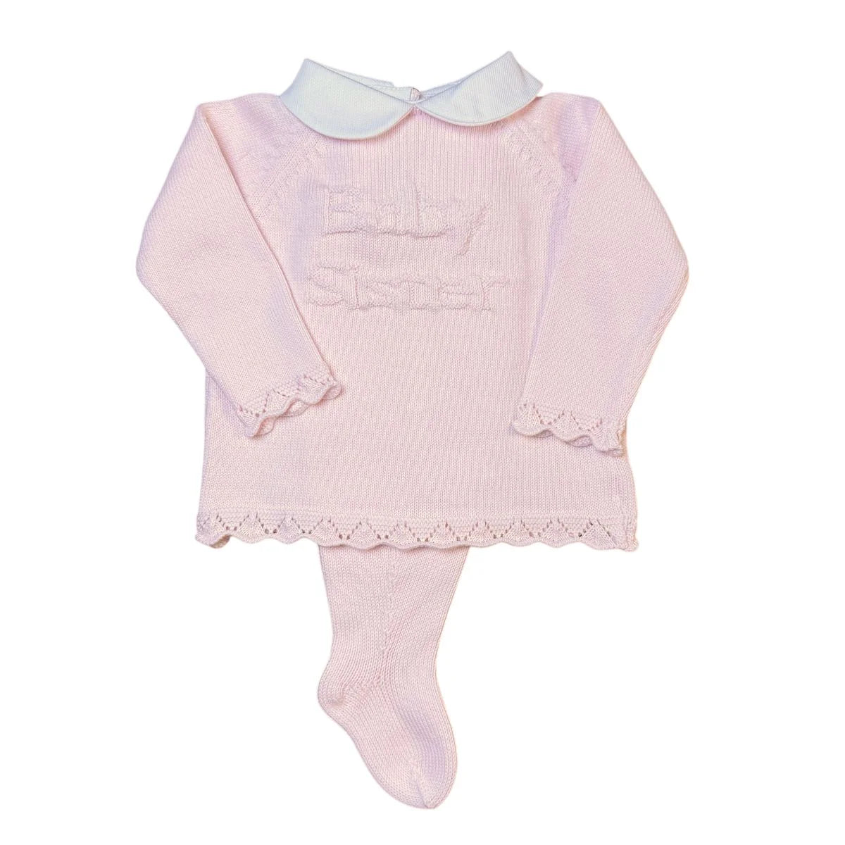 Baby Sister Footed Set Light Pink F26