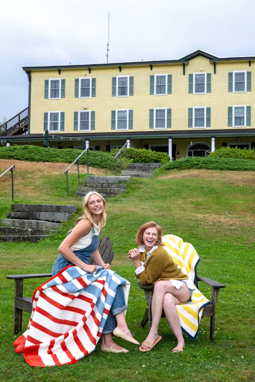 Madaket Stripe Blanket