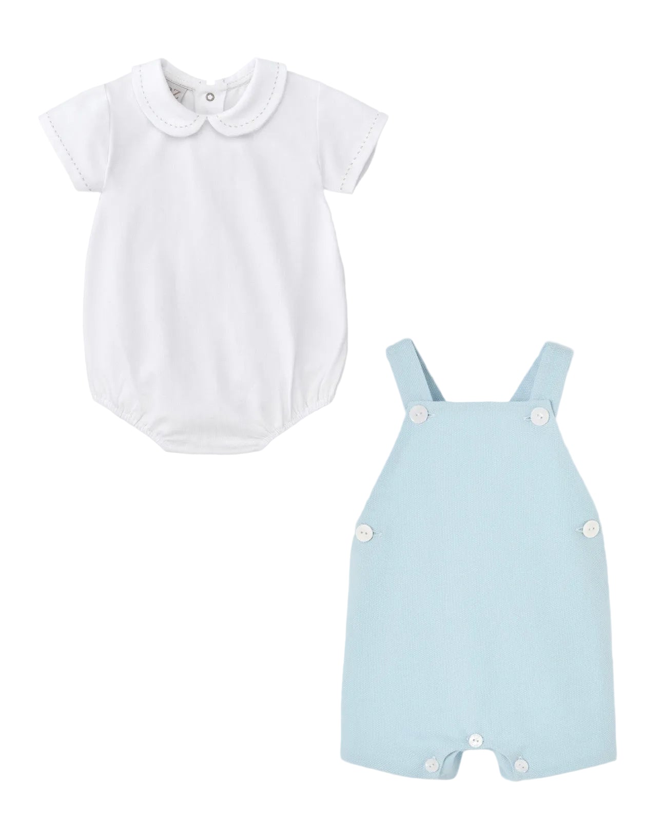 Jersey Top and Shortall Blue