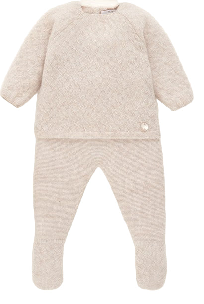 Light Brown Sweater Set