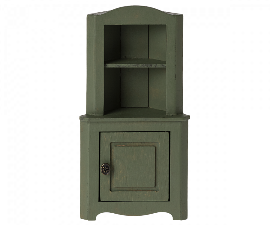 Corner cabinet, Mouse - Dark green