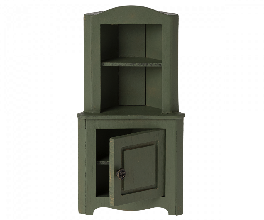 Corner cabinet, Mouse - Dark green