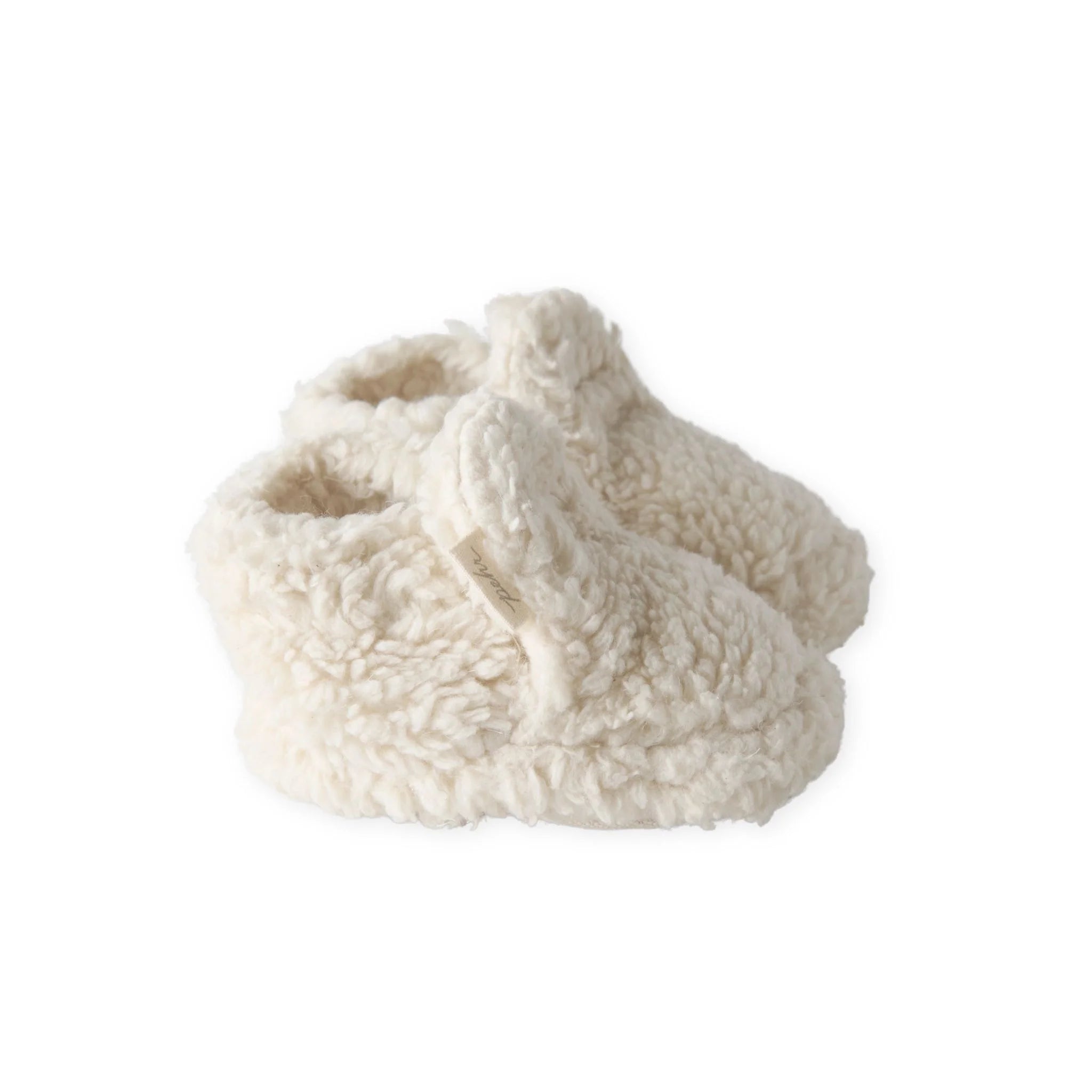 Sherpa Booties Natural