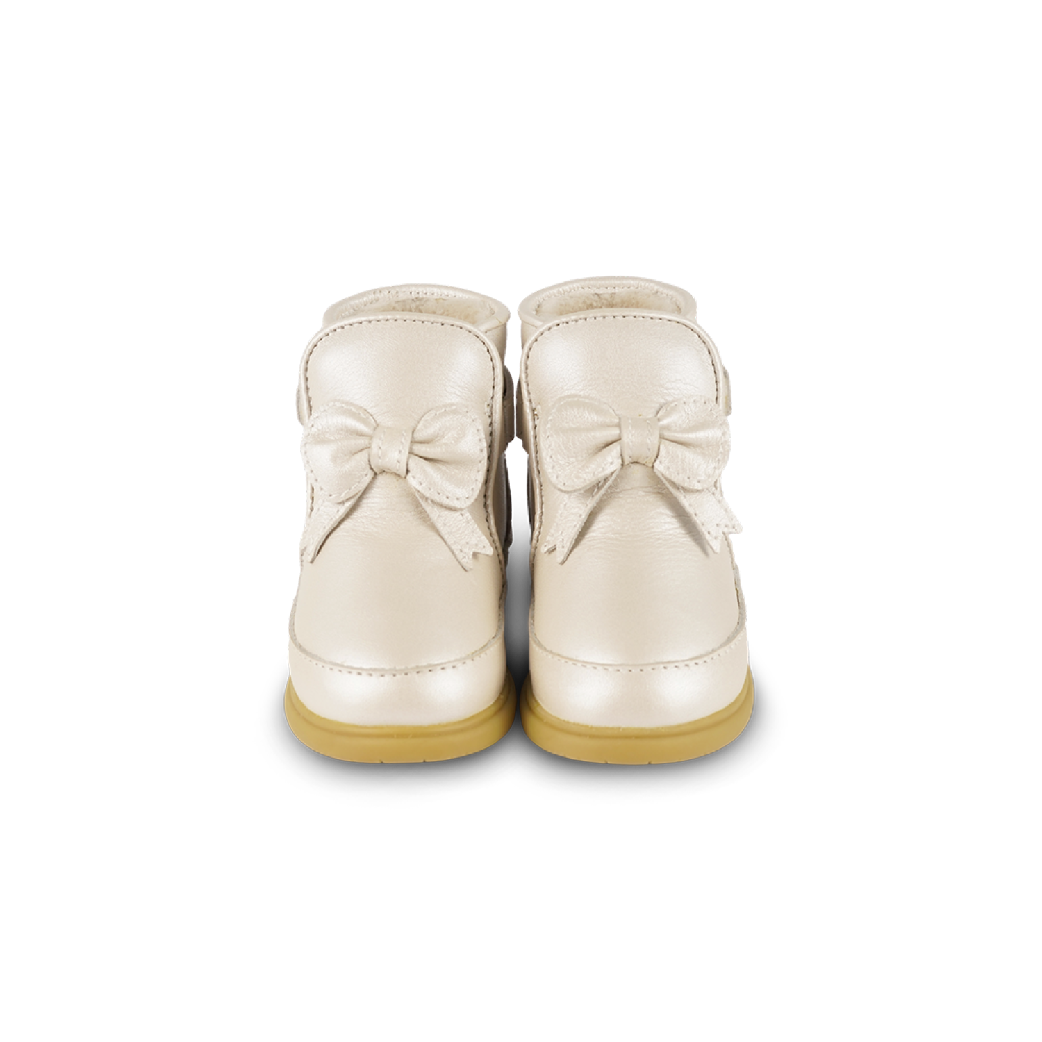 Cemilla Shoes Off-White Metallic Leather F26