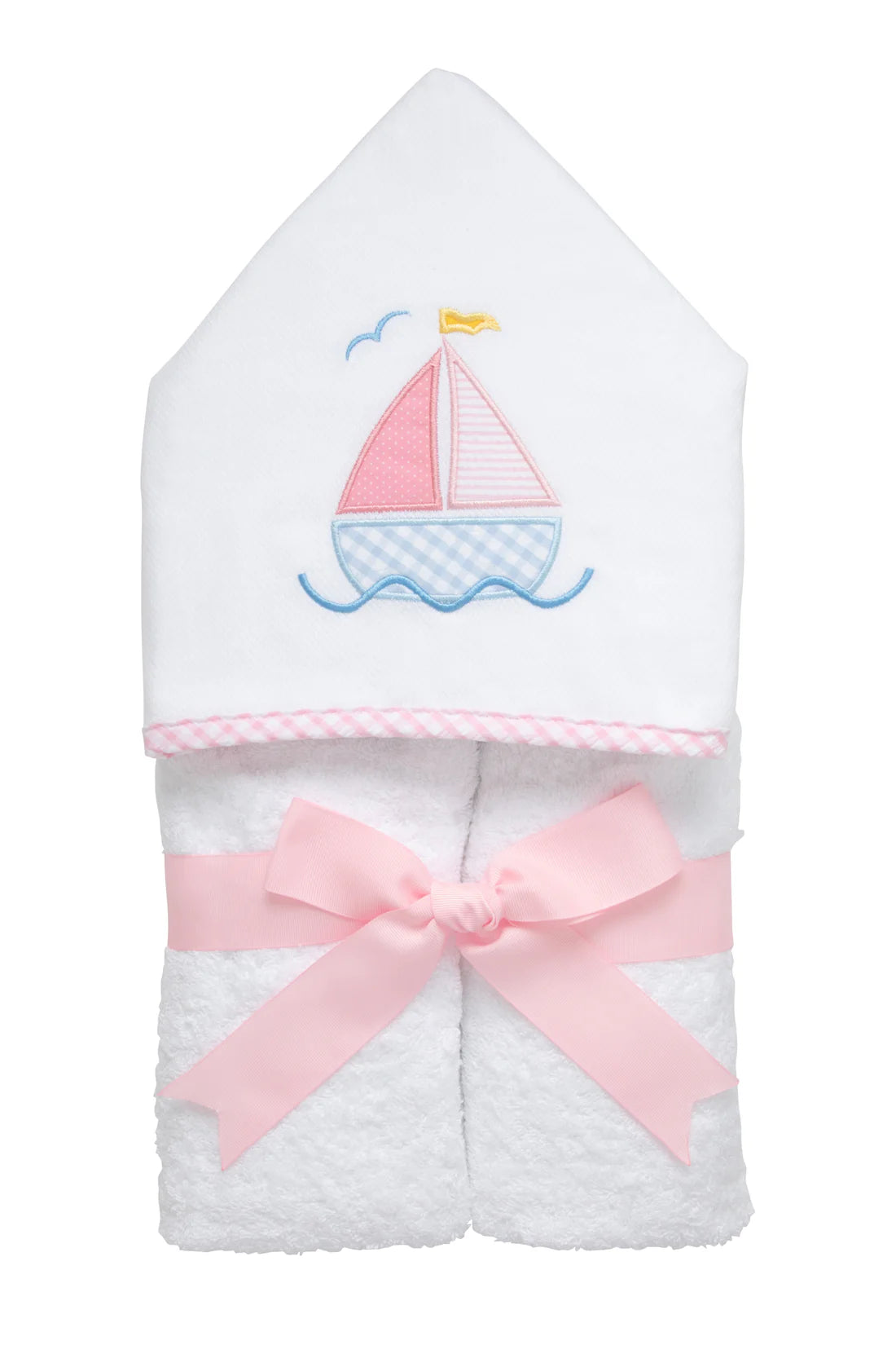 Sailboat Everykid Towel, Pink