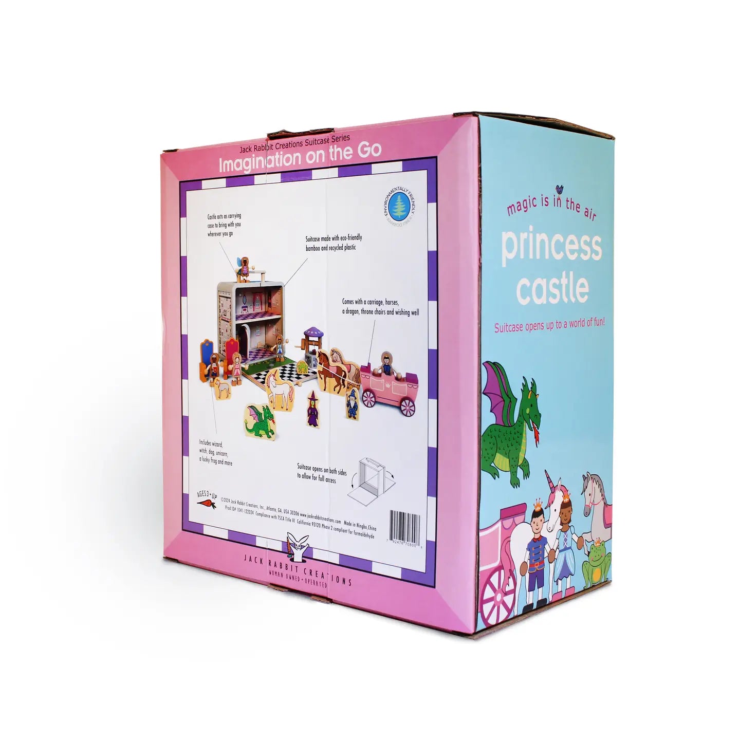 Suitcase Princess Castle