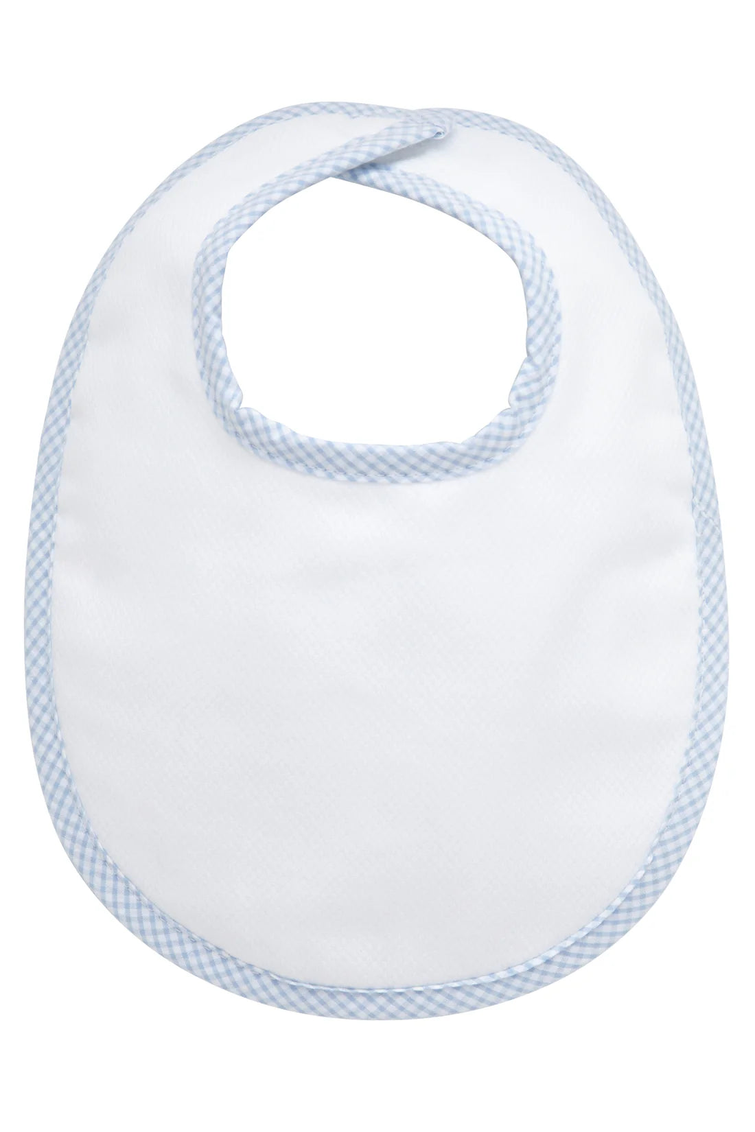 Small Check Basic Bib Blue