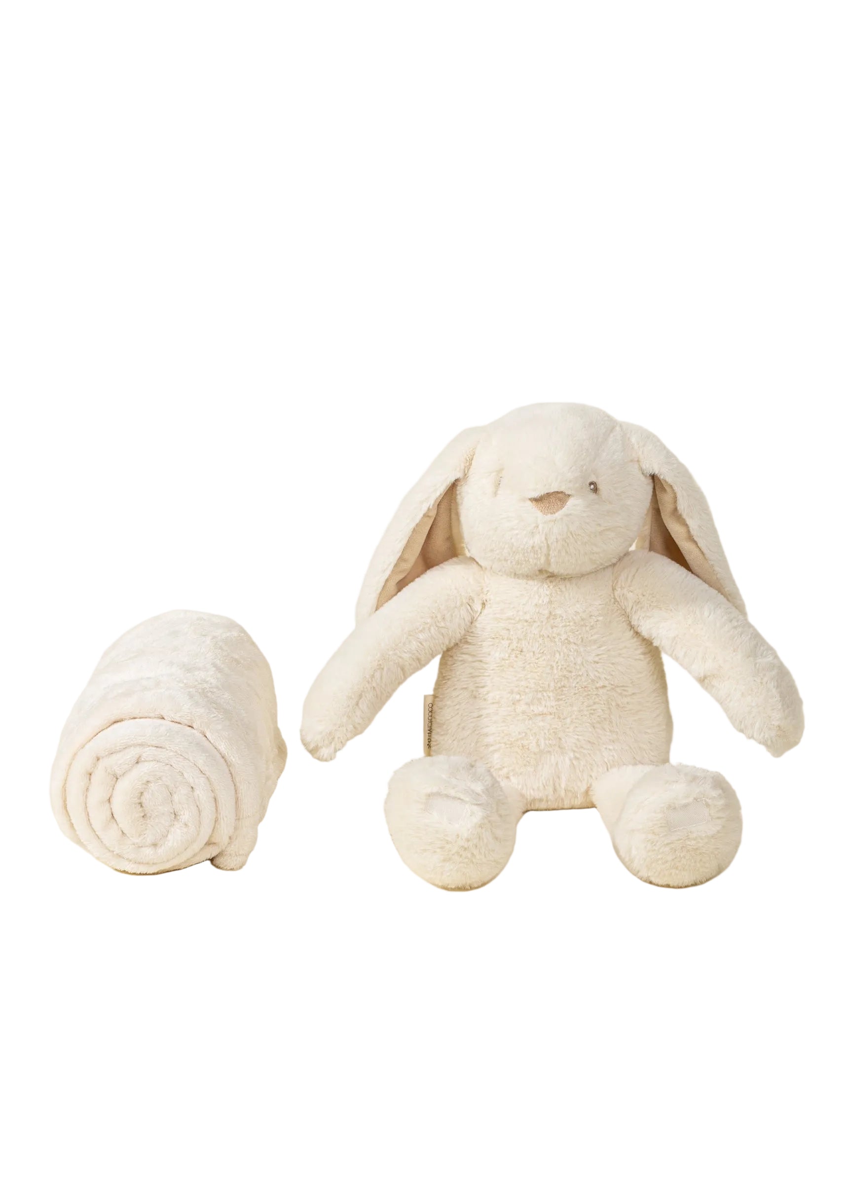 Rabbit Plush Toy Snuggling Blanket