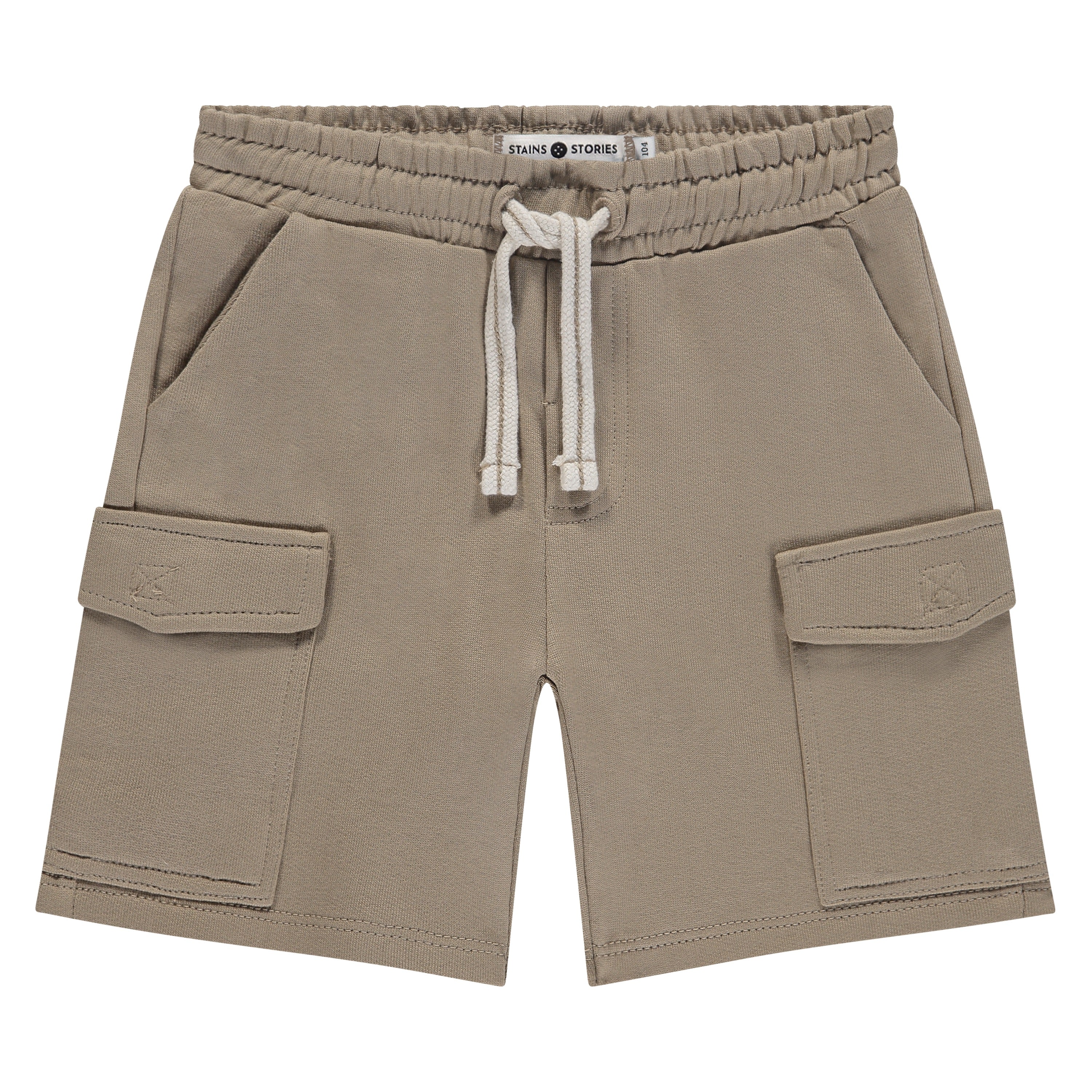 Boy Sweat Short Camel