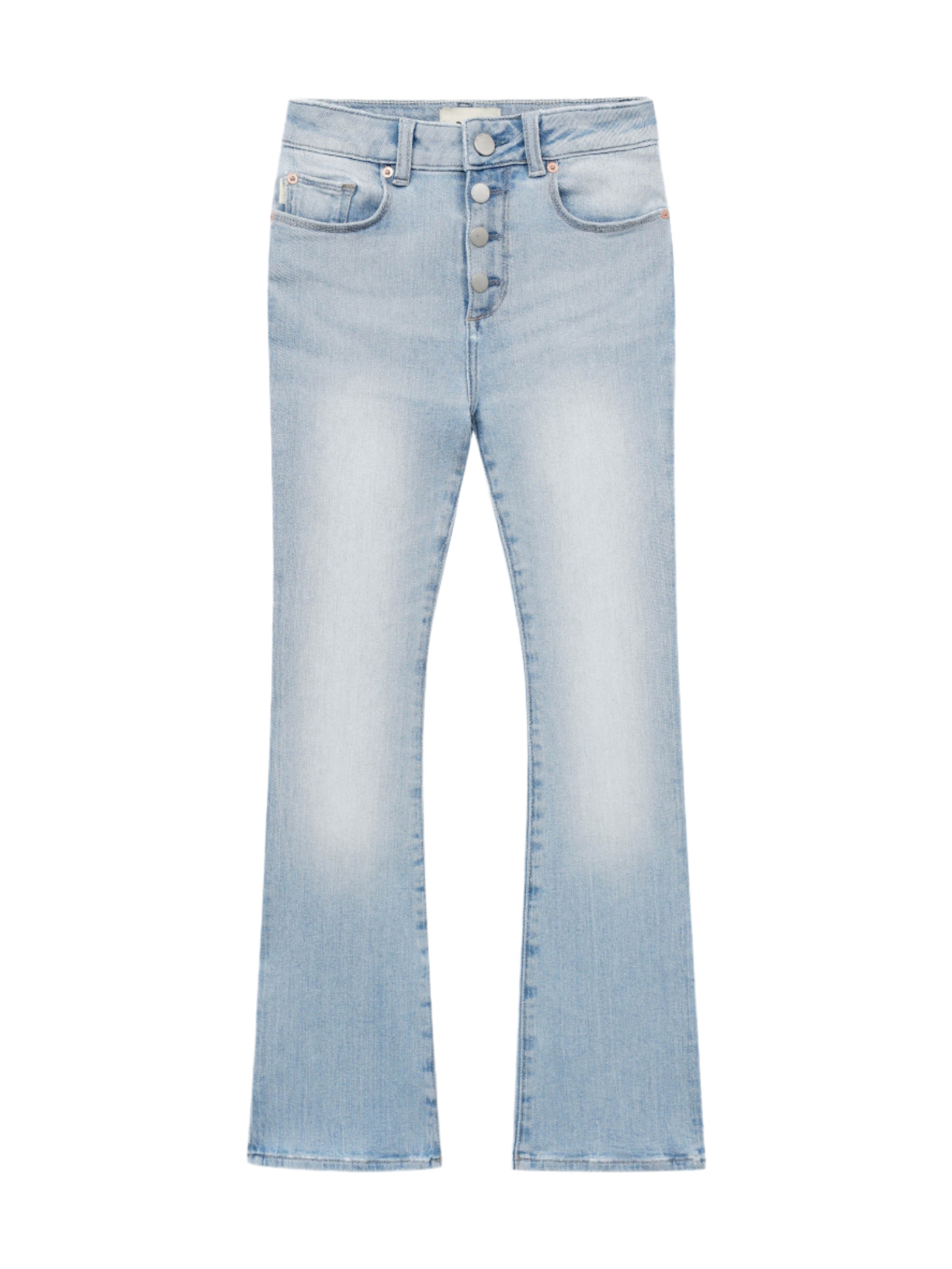 Claire Boot Jeans High Rise in Light Fountain