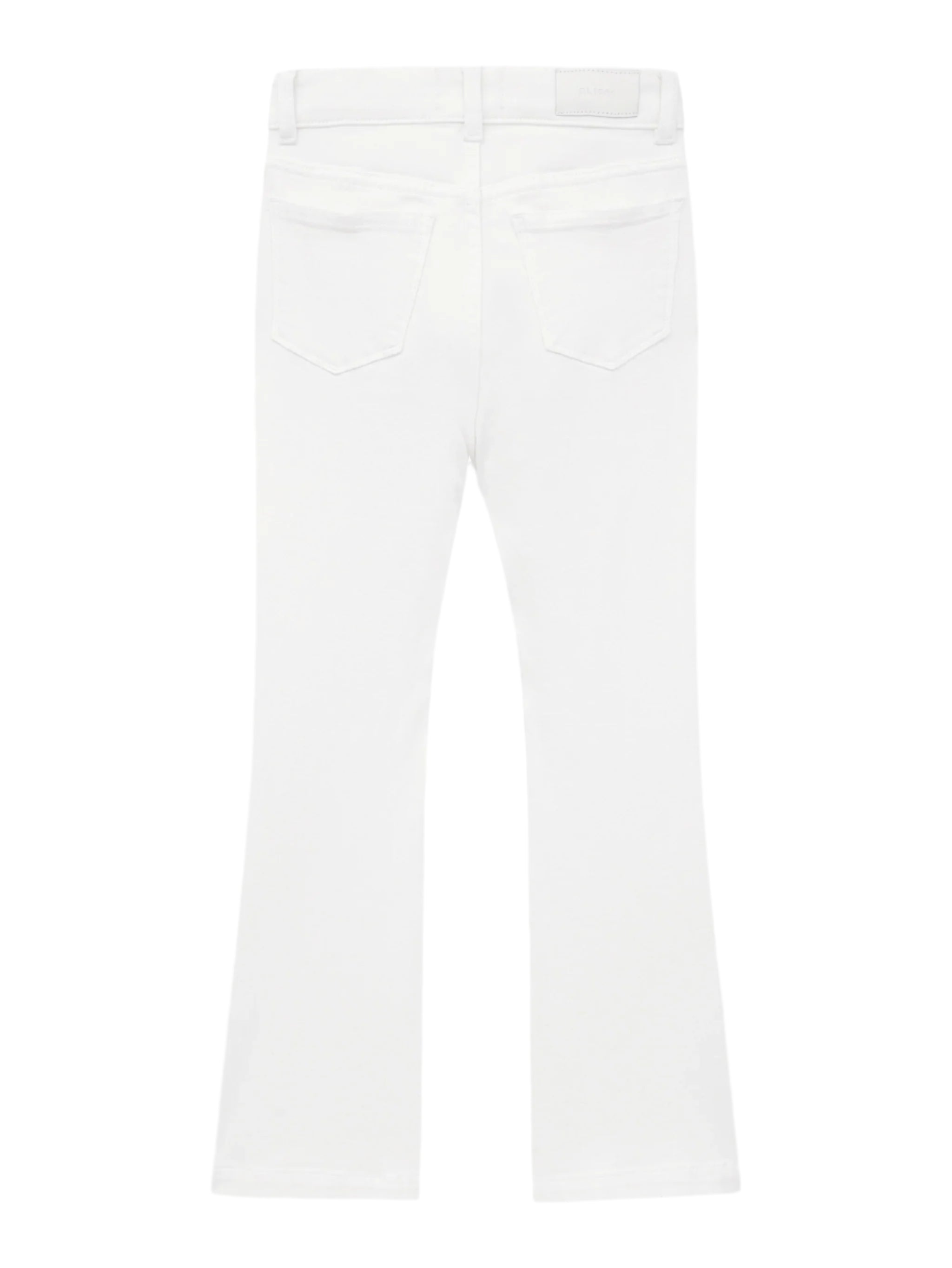 Claire Boot Jeans High Rise in White
