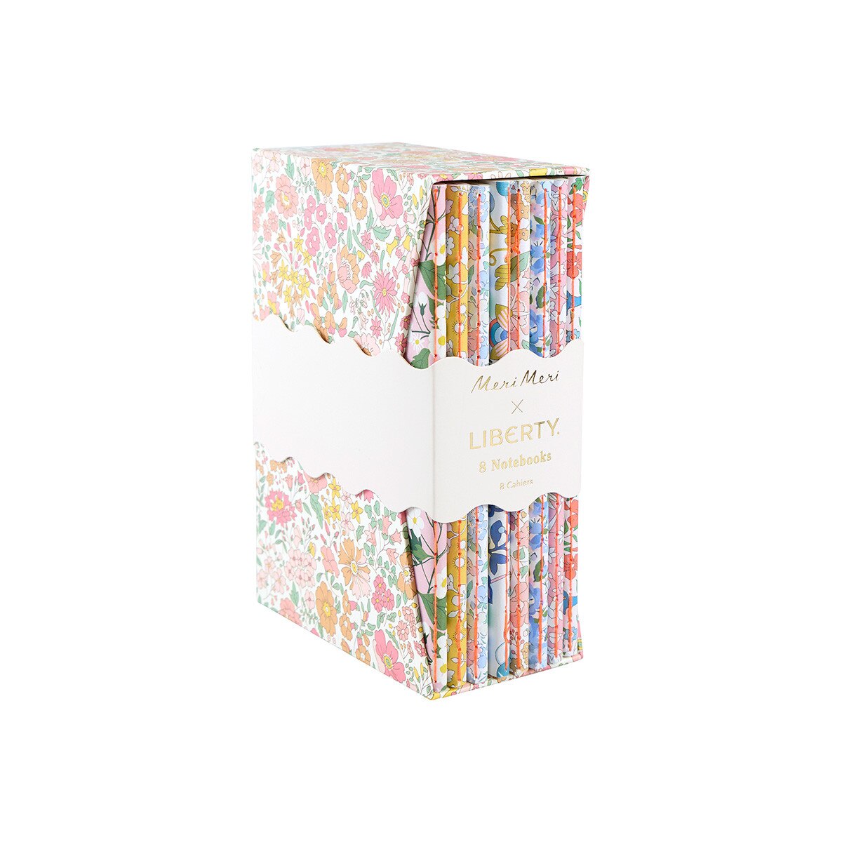 Meri Meri x Liberty Softcover Boxed Notebooks