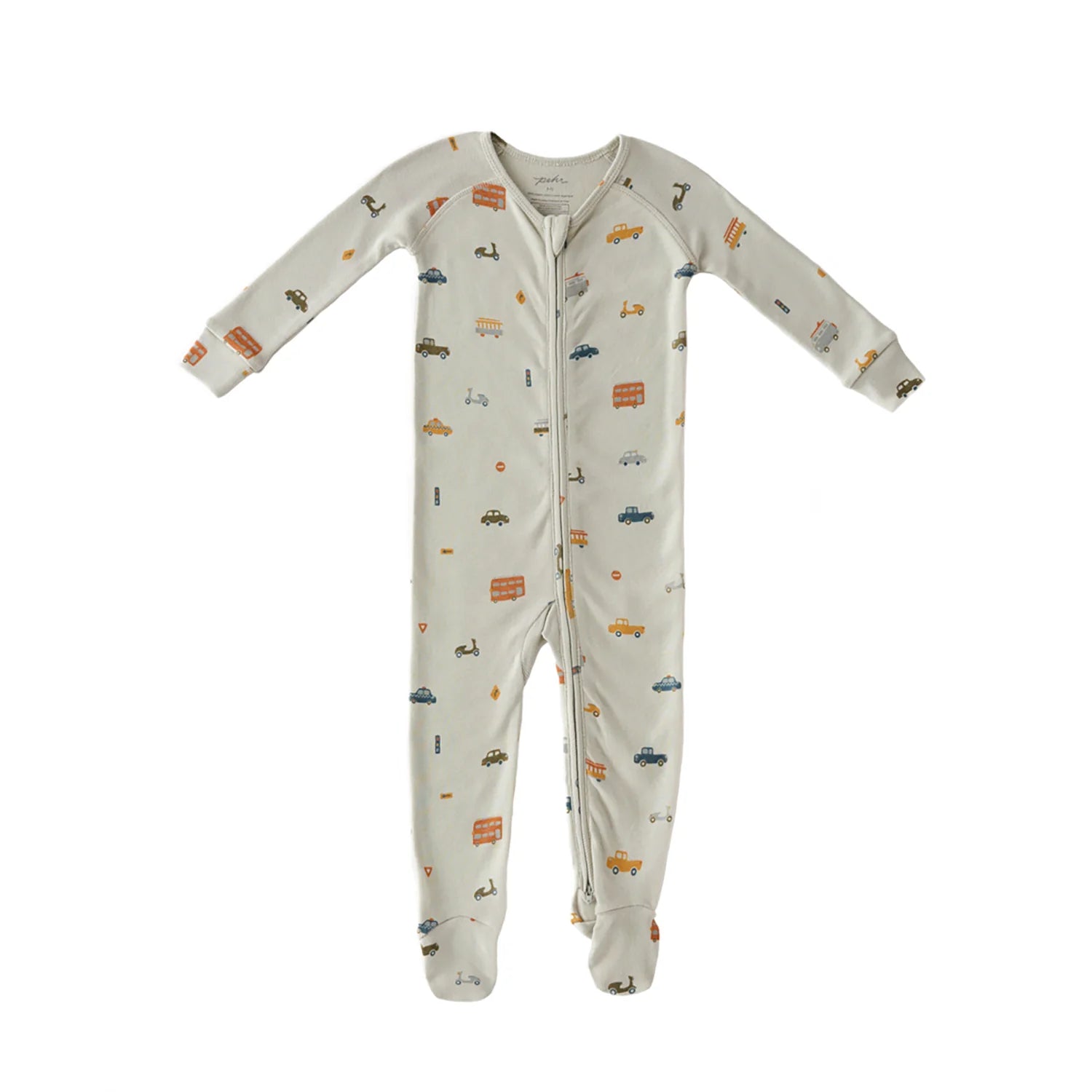 Ribbed Baby Sleeper Rush Hour Mist