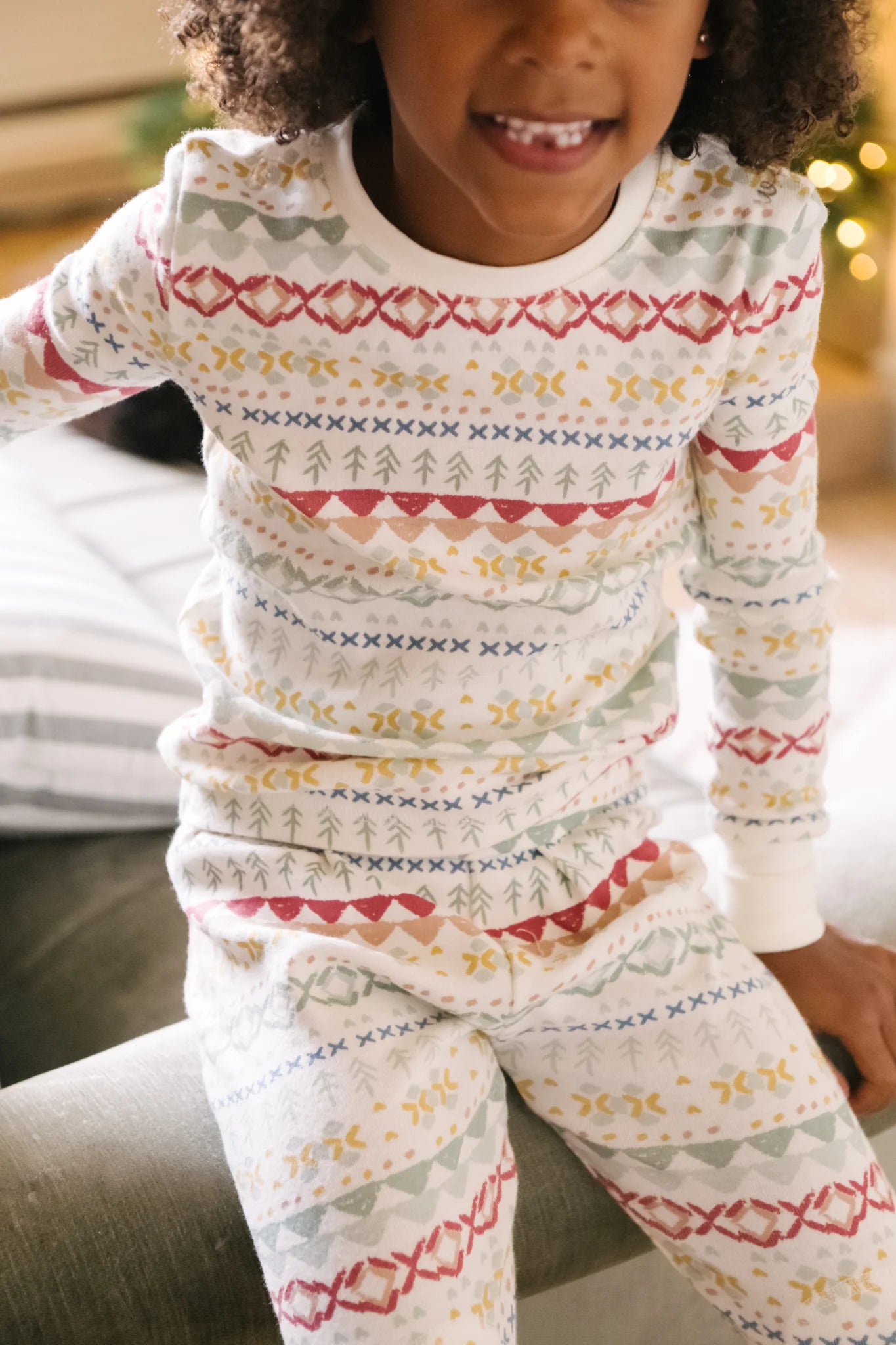 Ribbed Pajama-Fair Isle