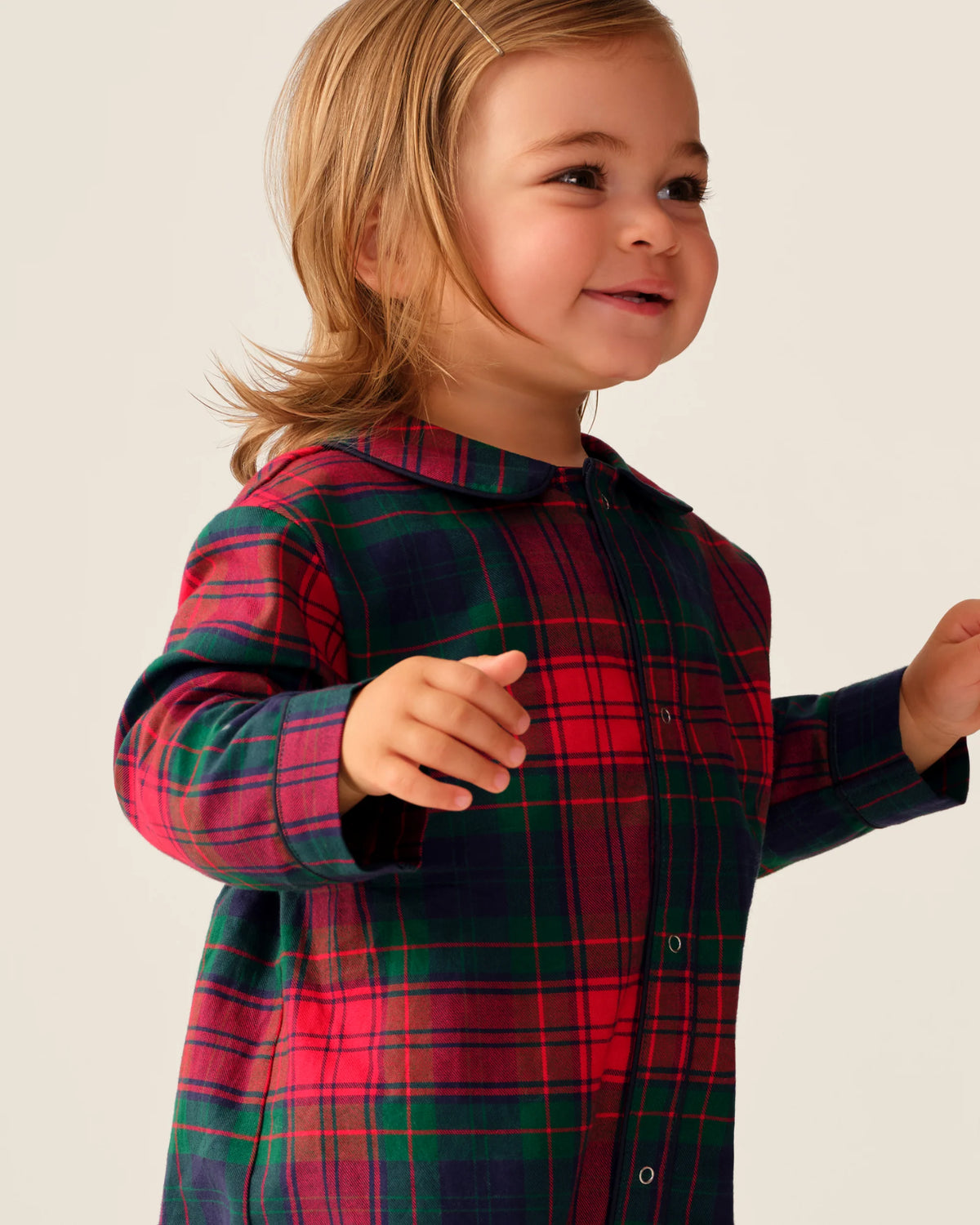 Baby Twill Cambridge Romper in St. James Tartan