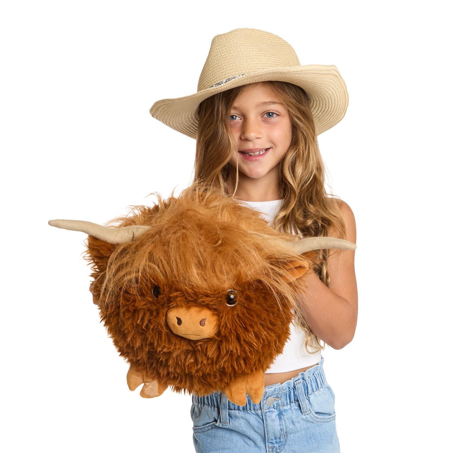 Snuggle Puff Super Soft Large Highland Cow