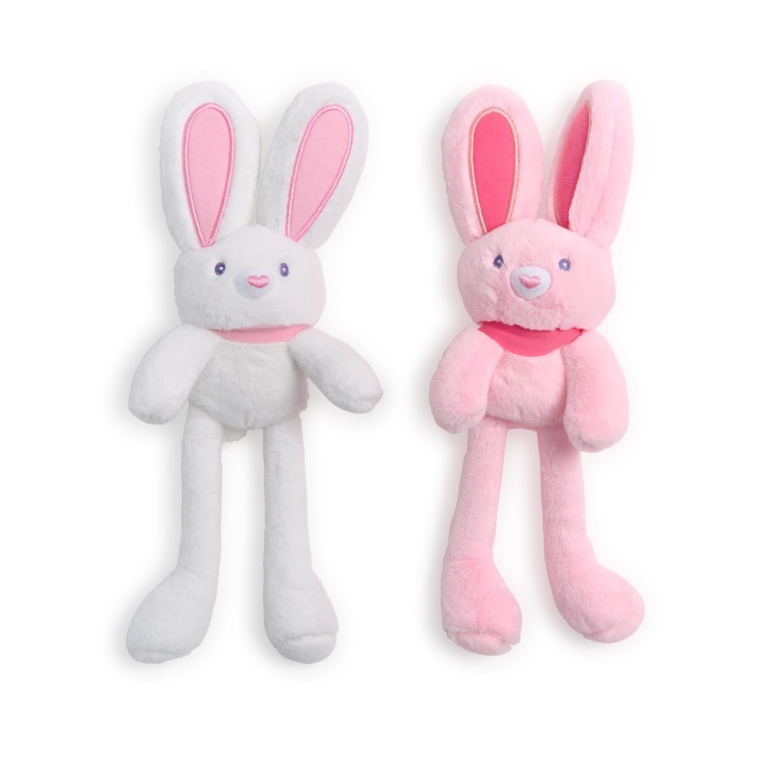 Floppy Plush Bunny w/ Reversible Long Ears