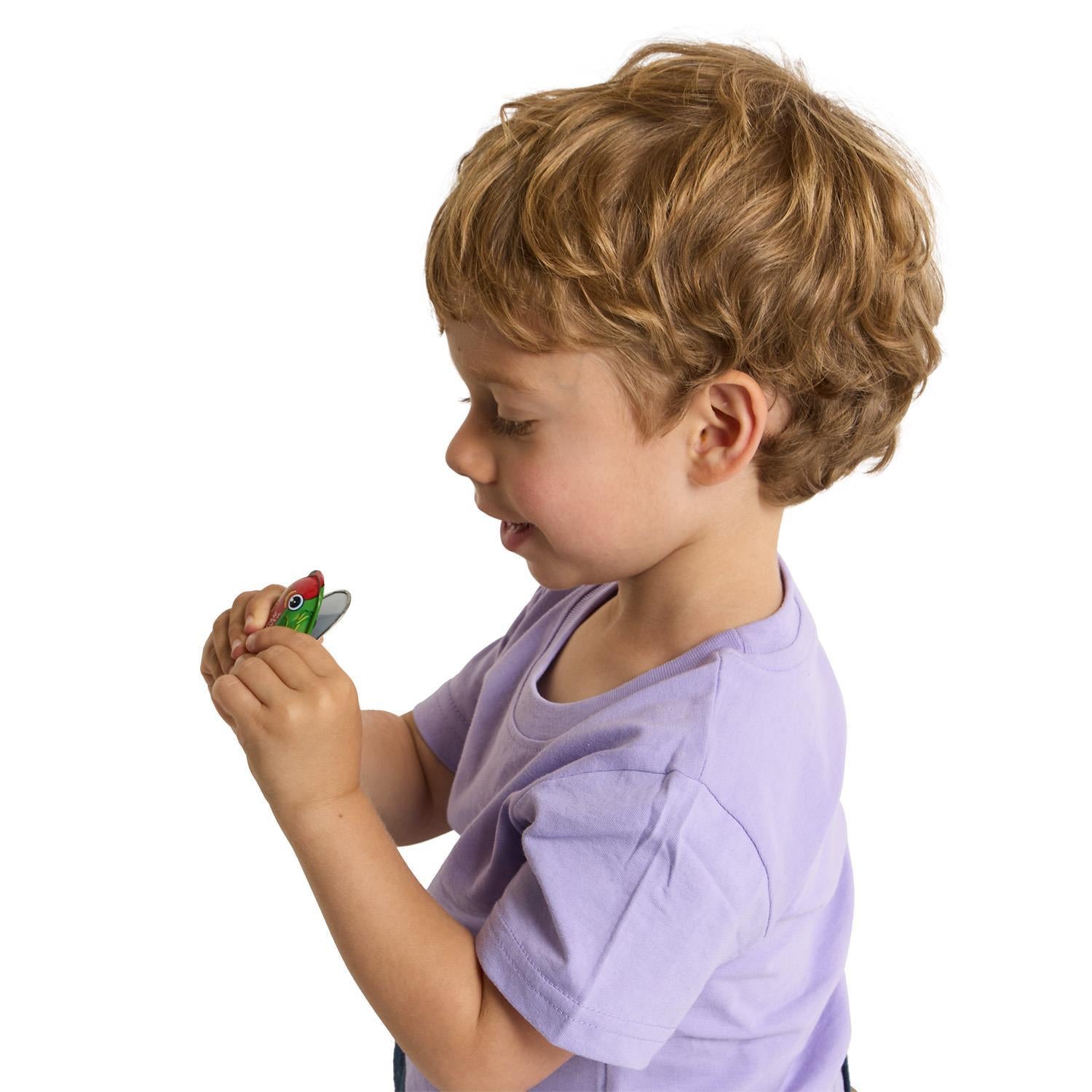 Croaky Hand-Crafted Frog Vintage Clicker