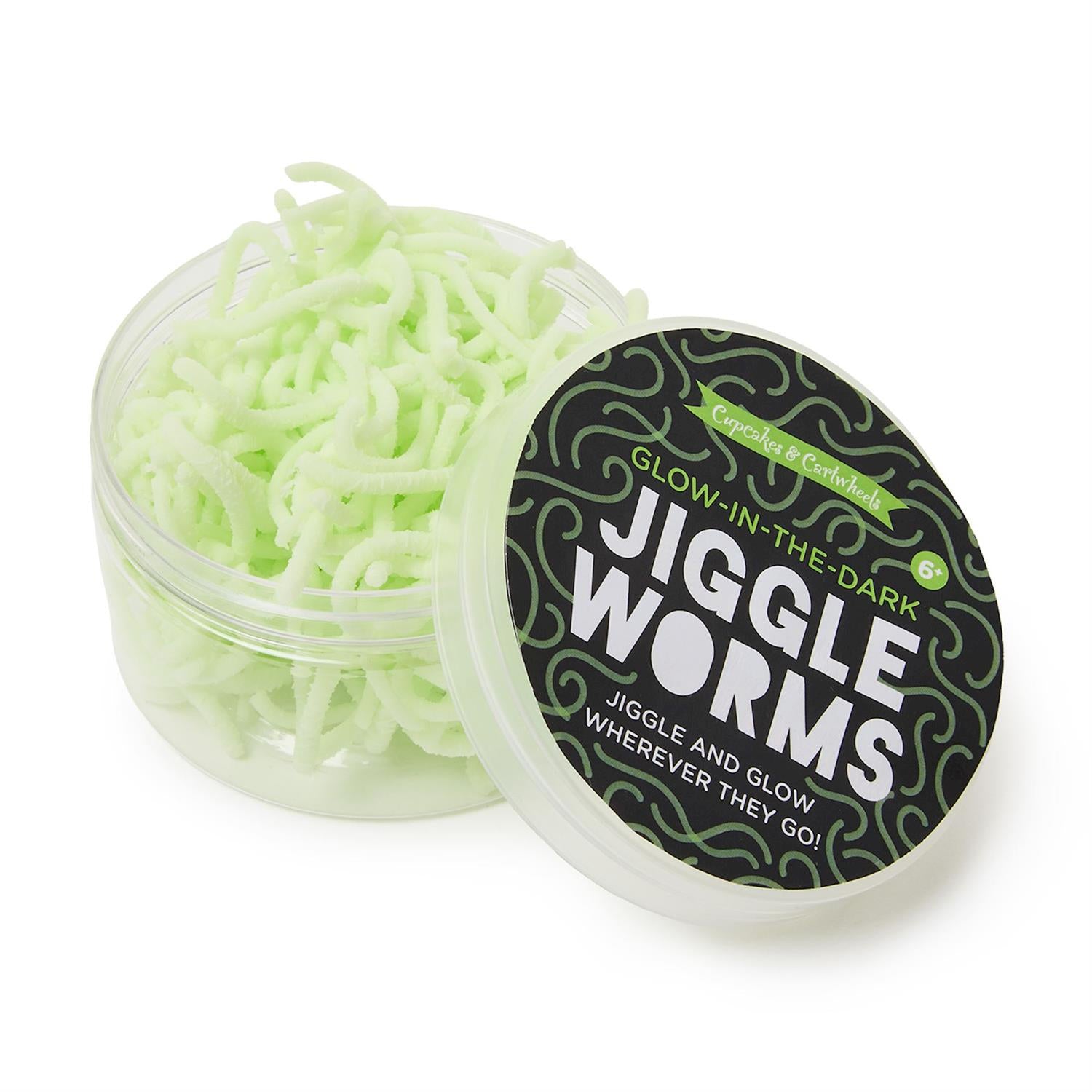 Wormy Squirmy Glow in the Dark Jiggle Worms