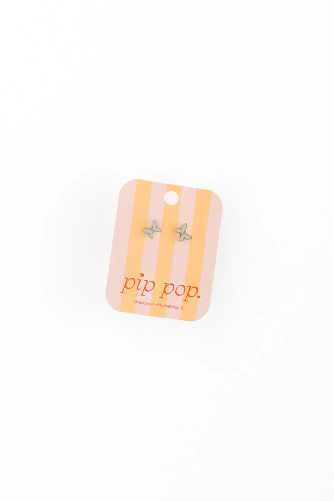 Enamel Butterfly Earrings