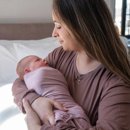 Bamboo SleepSack Swaddle - Mauve