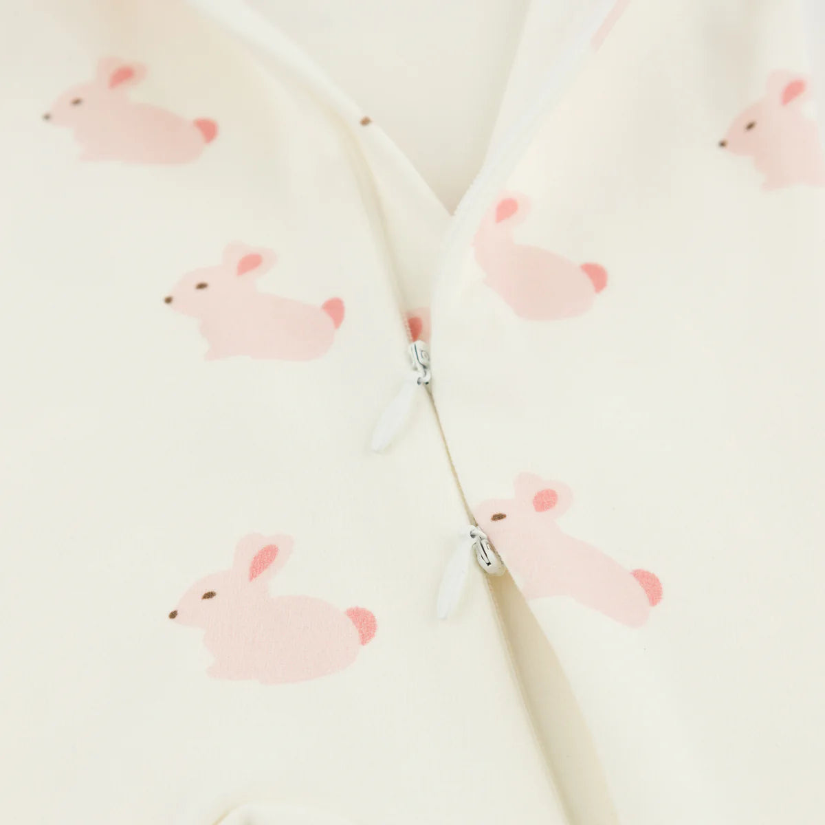 Bunnies Print Footie