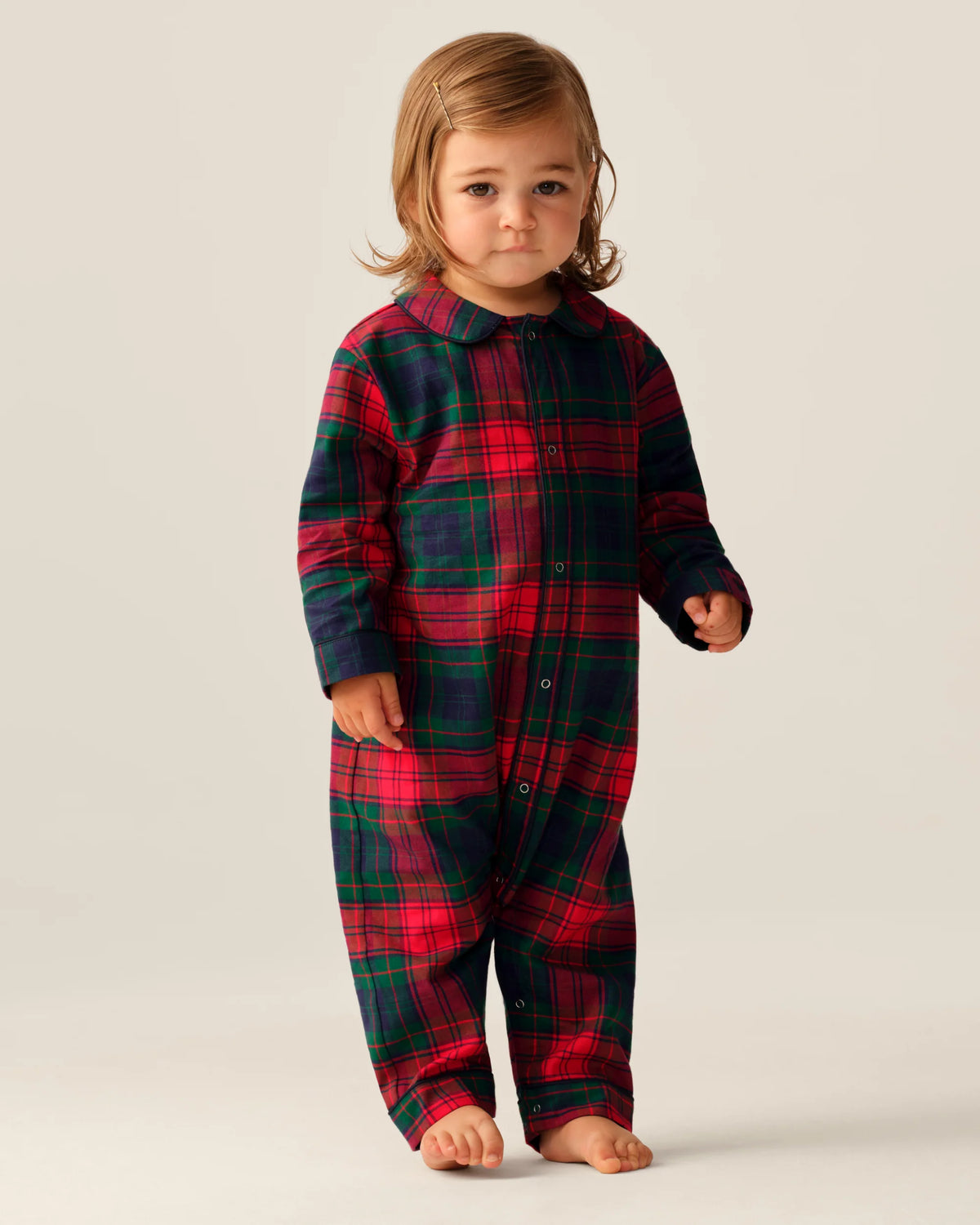 Baby Twill Cambridge Romper in St. James Tartan