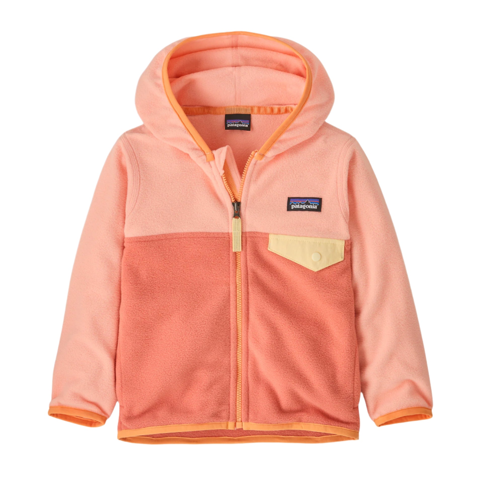 Baby Micro-D Snap-T Jacket-Peak Pink