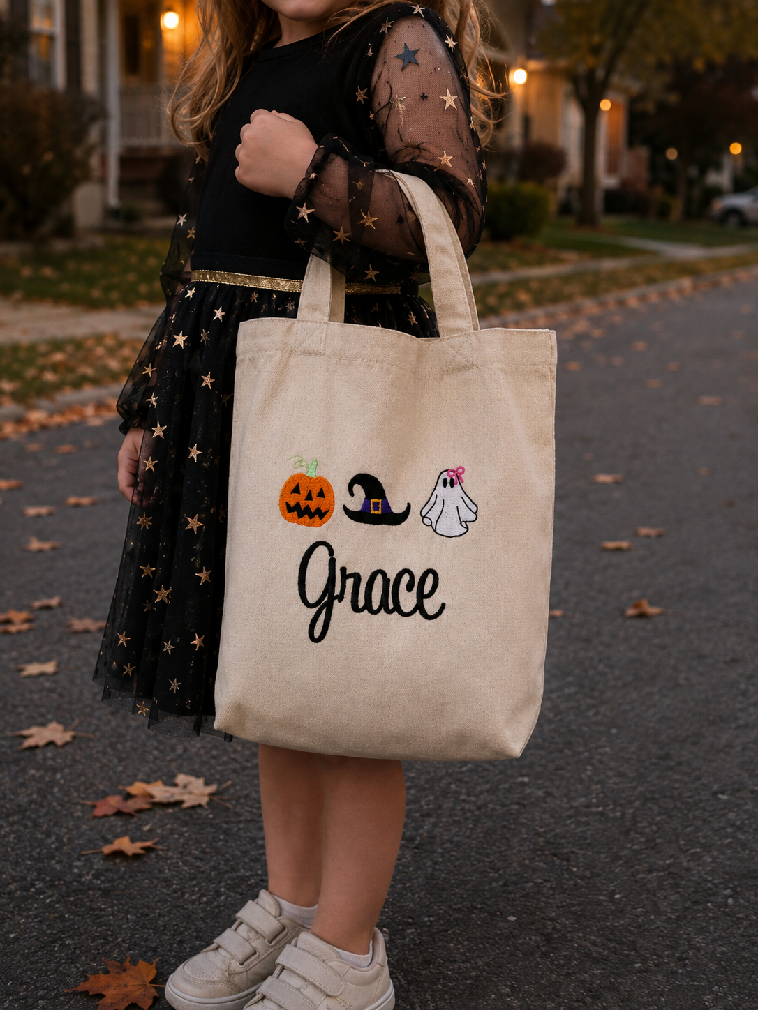 Personalized Halloween Boo Bag