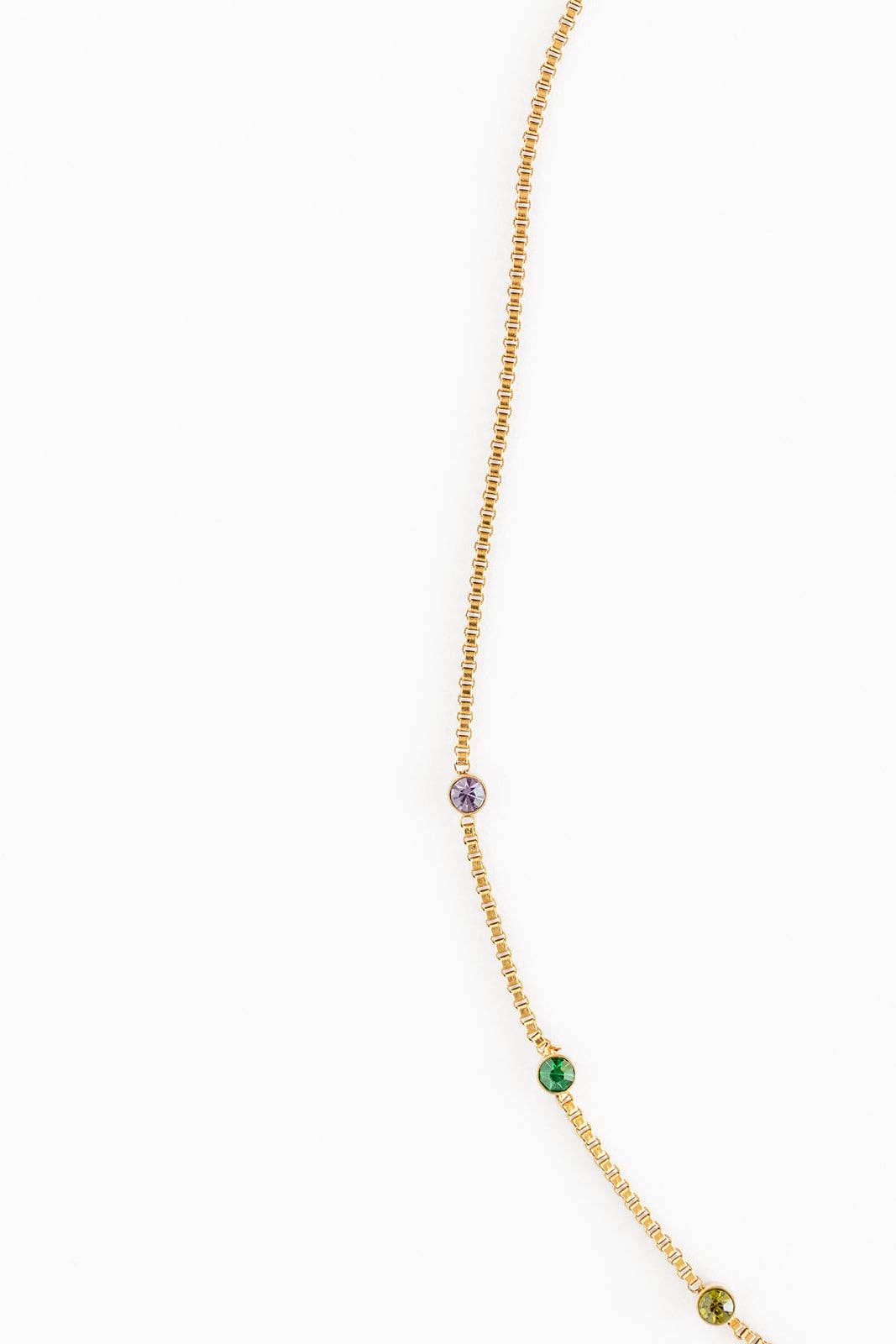 Rainbow Gem Necklace