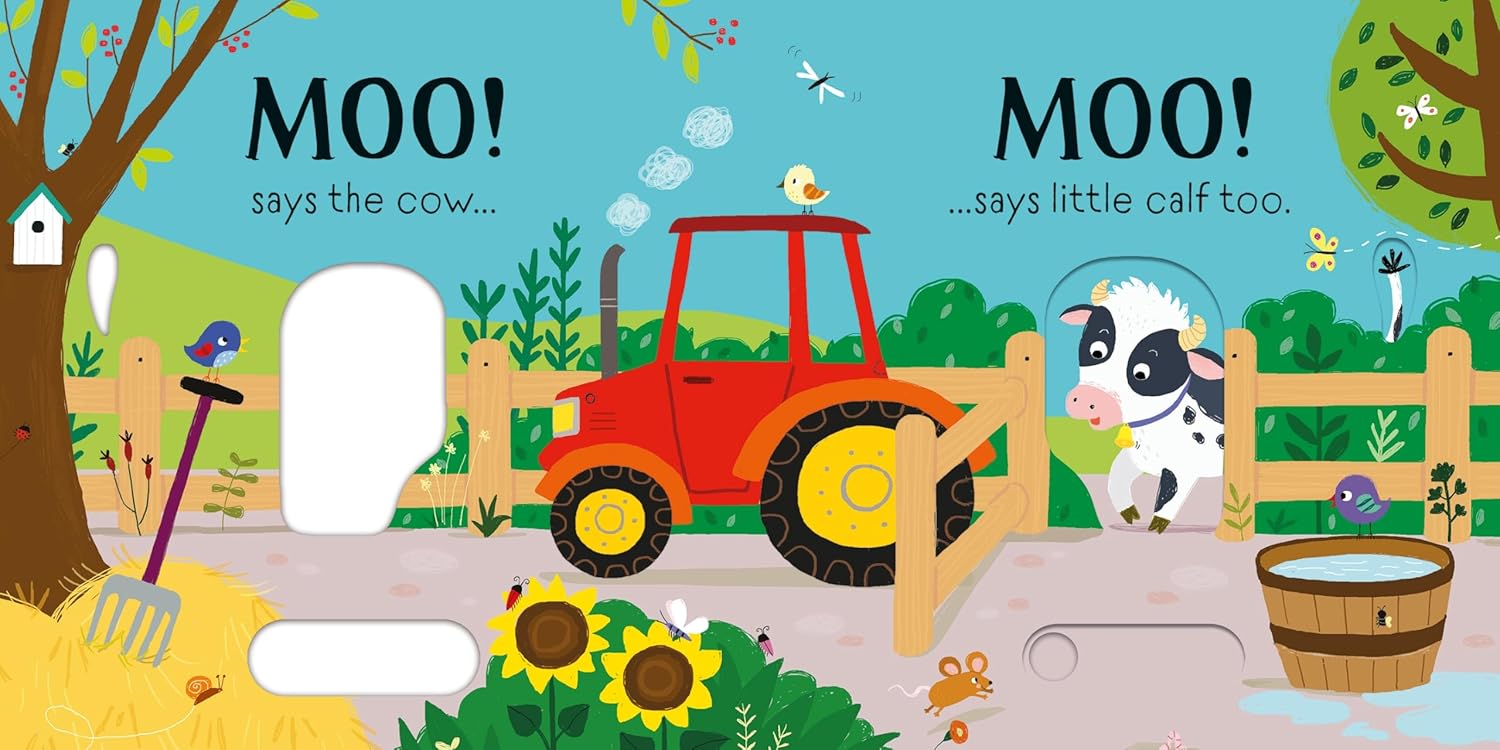 Slider Sound Books Moo!