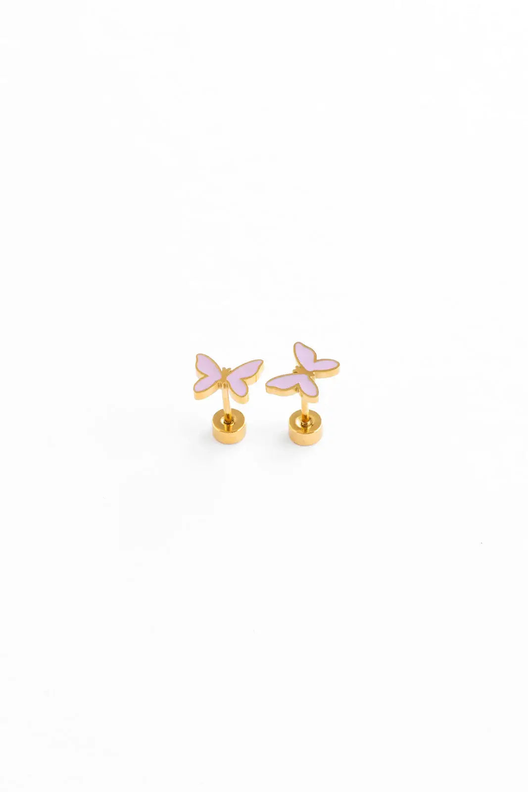 Enamel Butterfly Earrings