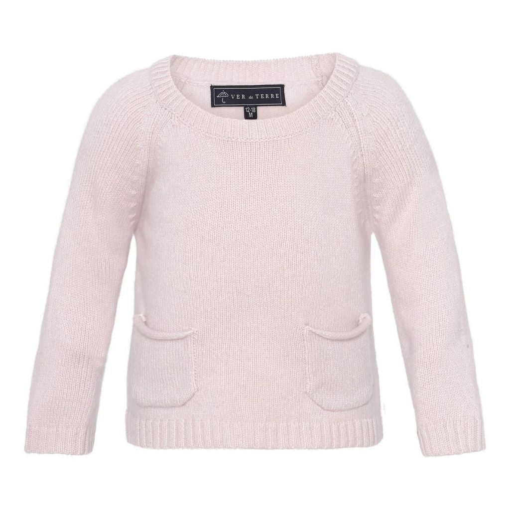 Cashmere Sweater and Ribbed Legging Set Pink
