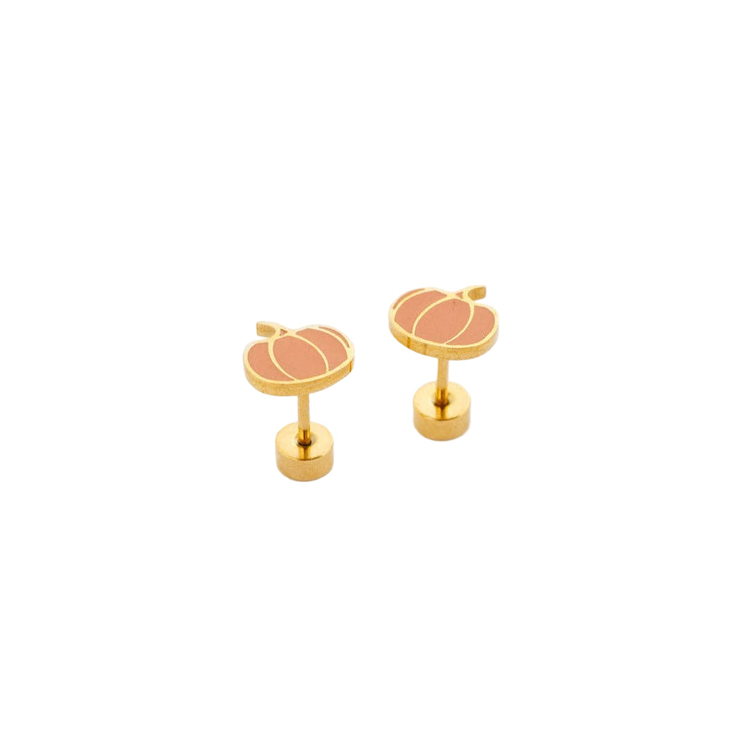 Pumpkin Earrings
