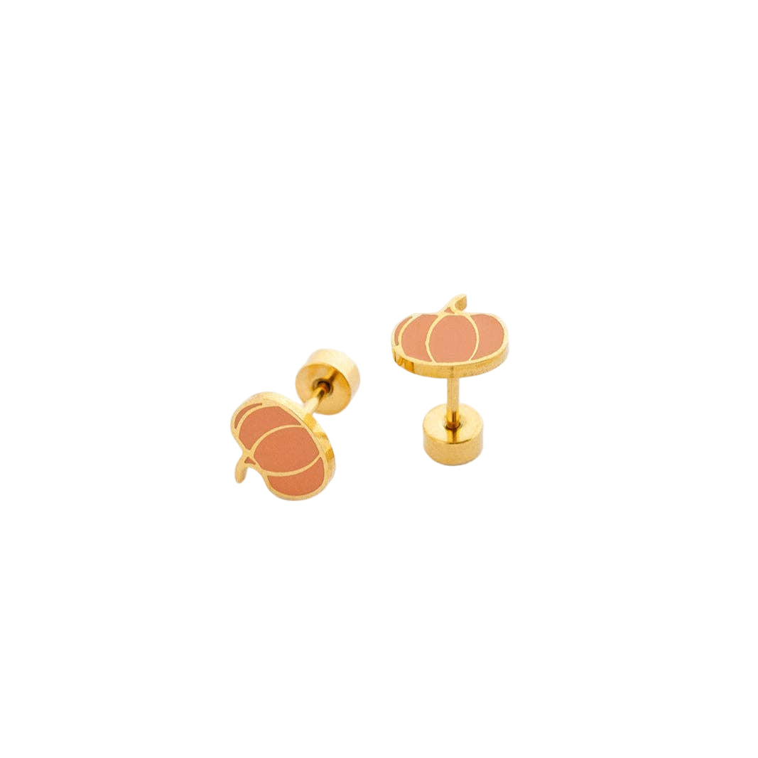 Pumpkin Earrings