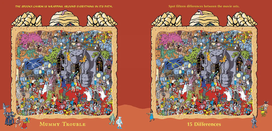 Where's Waldo? Spooky Spot the difference