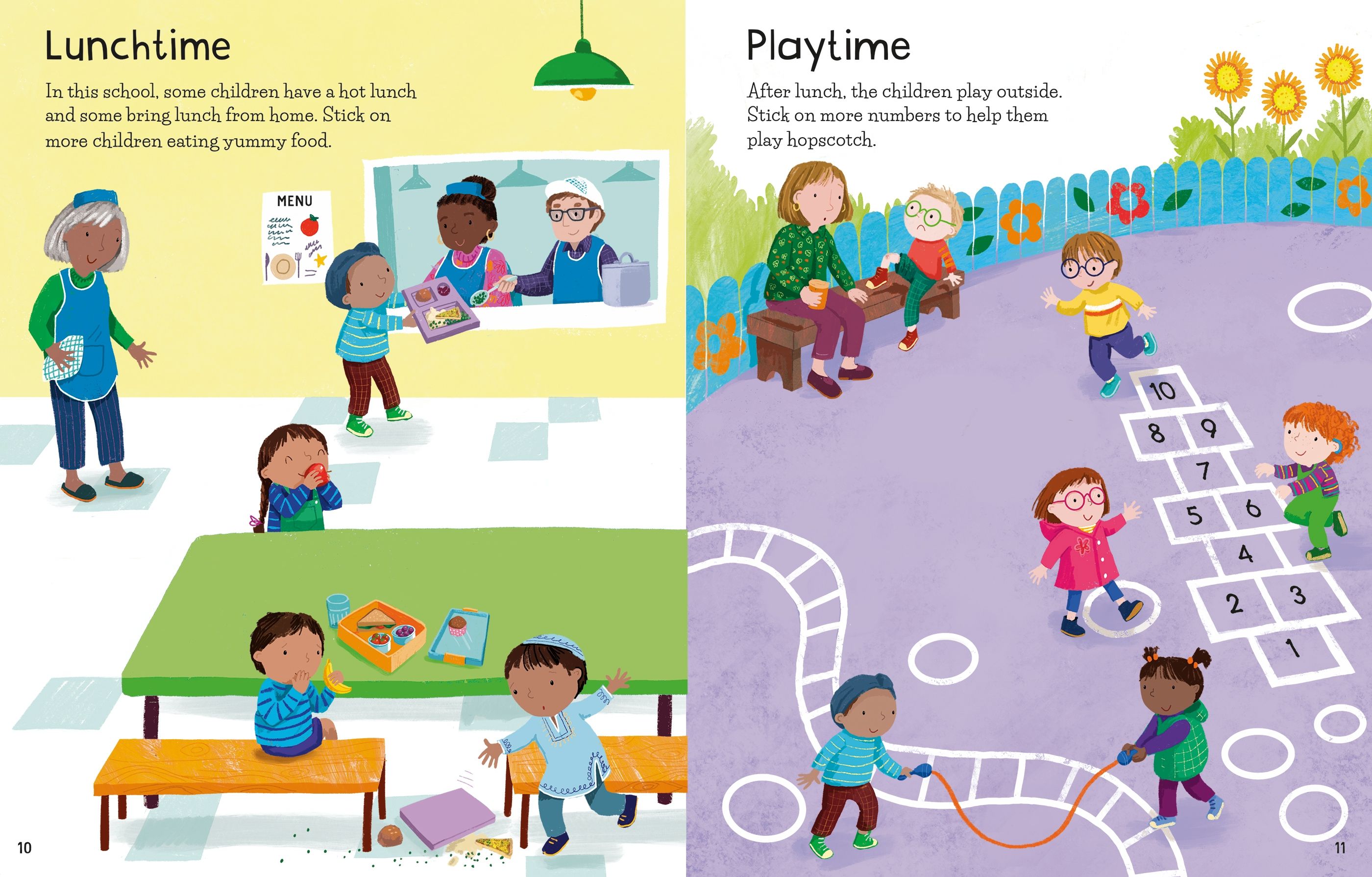 First Sticker Book Starting Kindergarten