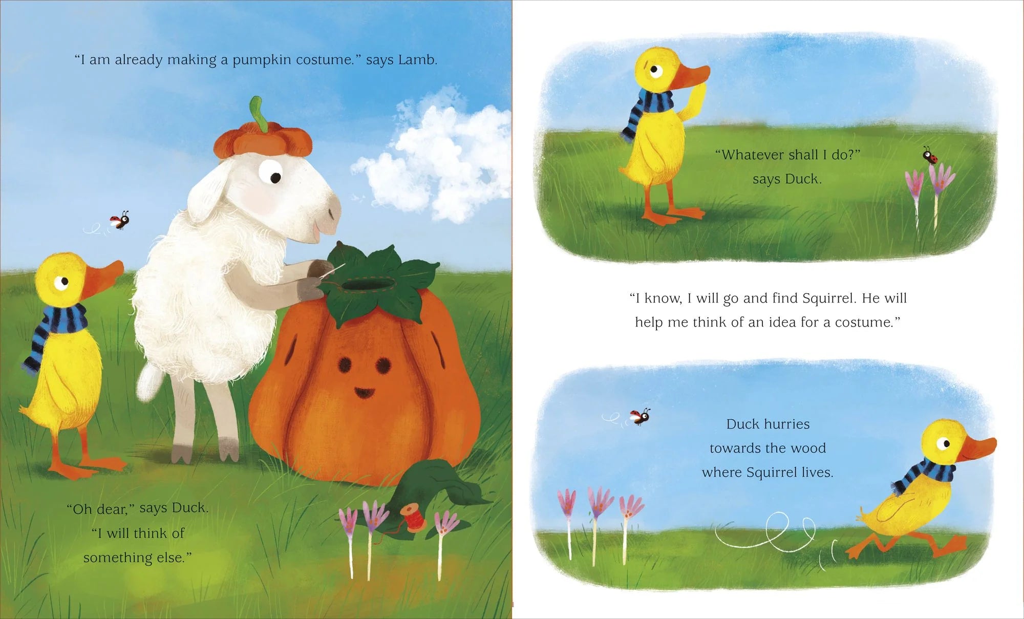 Say Peekaboo! Duck's Spooky Halloween