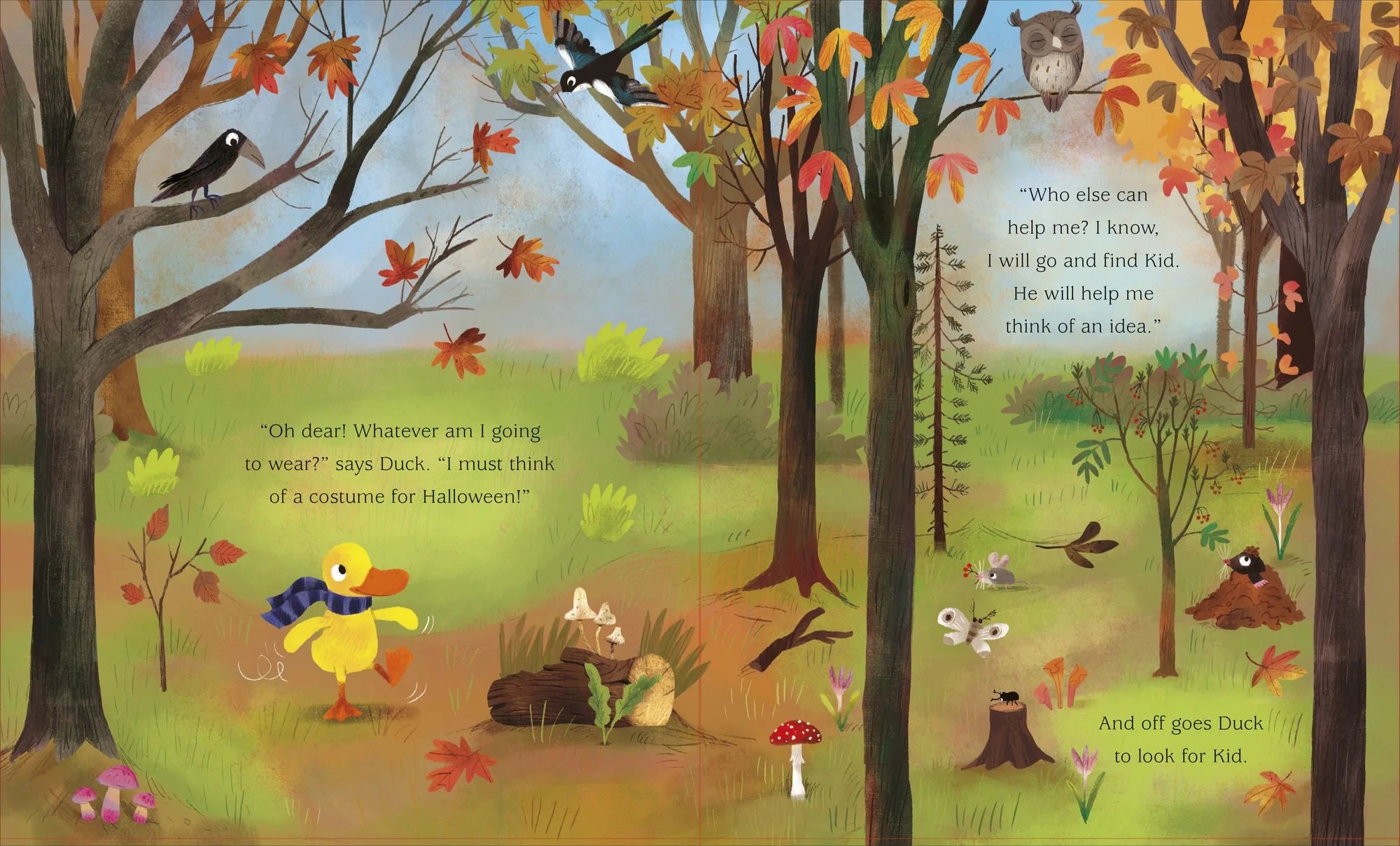 Say Peekaboo! Duck's Spooky Halloween