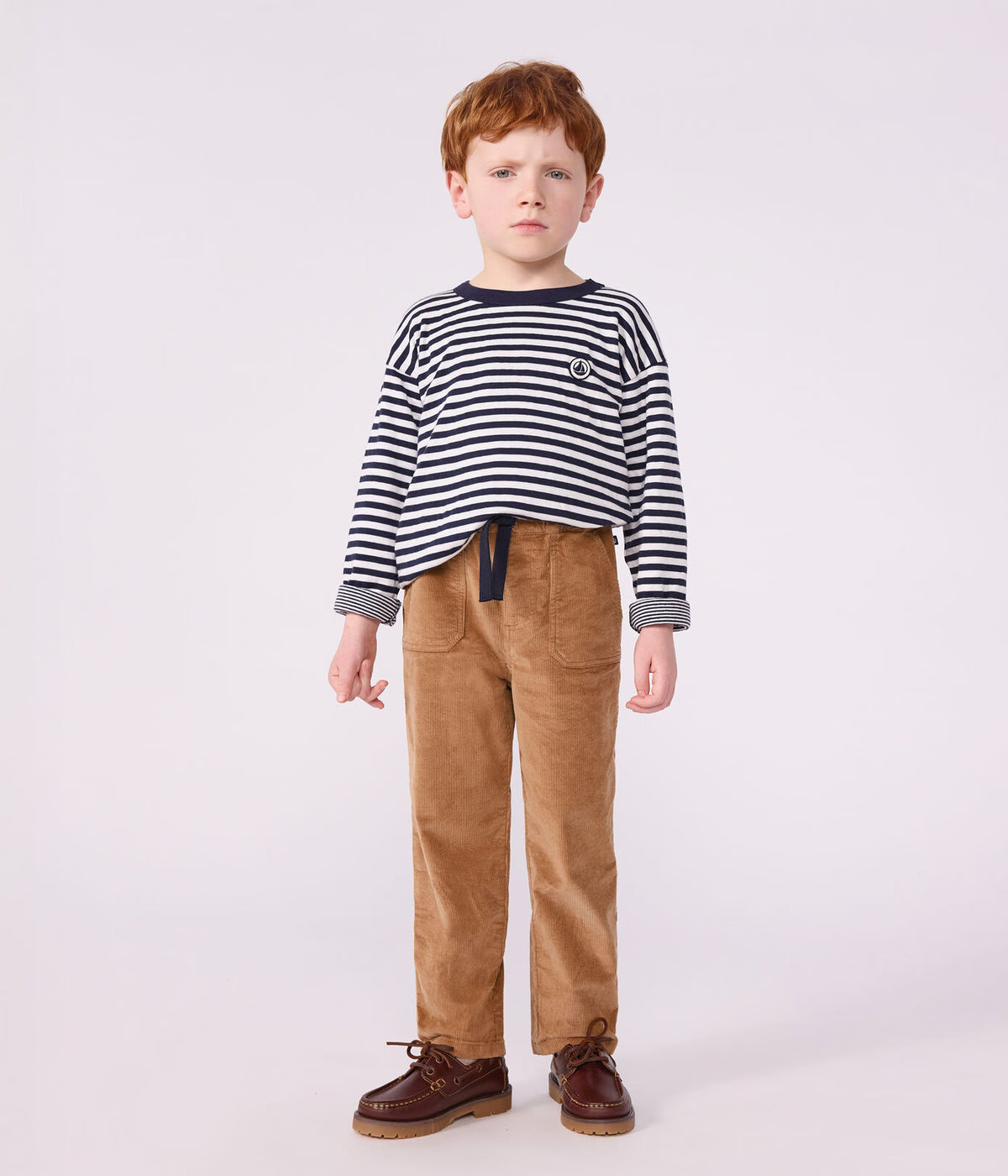 Boy Corduroy Pants Brown F26