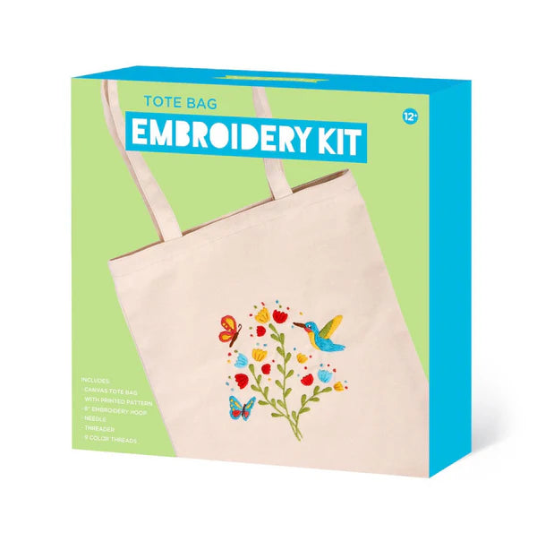 Embroidery Kit Tote Bag