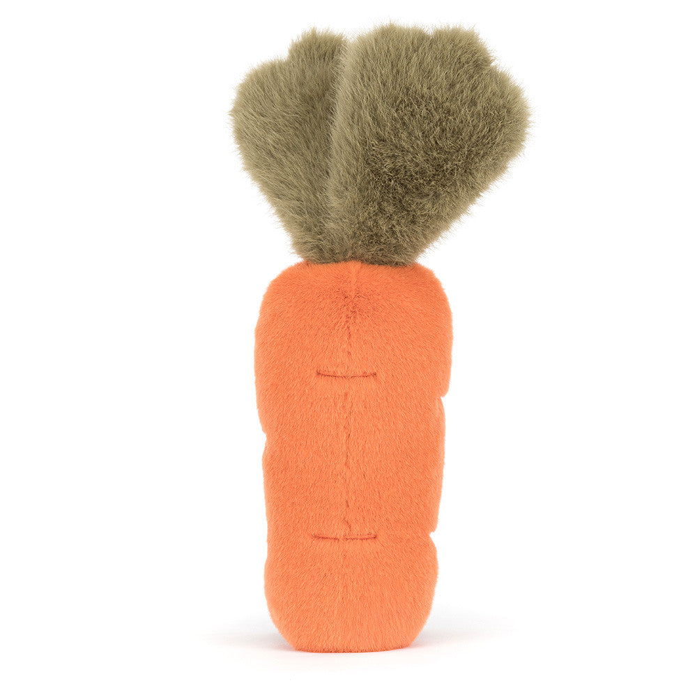Cute Amusables Carrot toy featuring hard eyes, perfect for children's playtime.