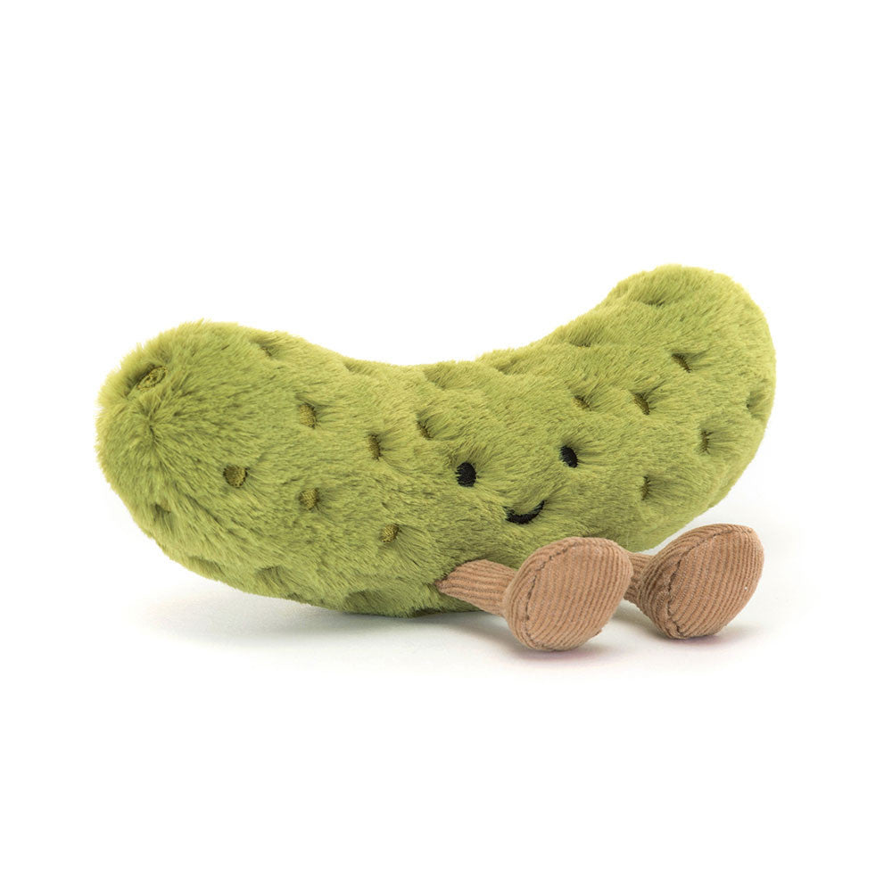 Adorable Amuseables Pickle plush toy by JellyCat, perfect for kids and collectors.